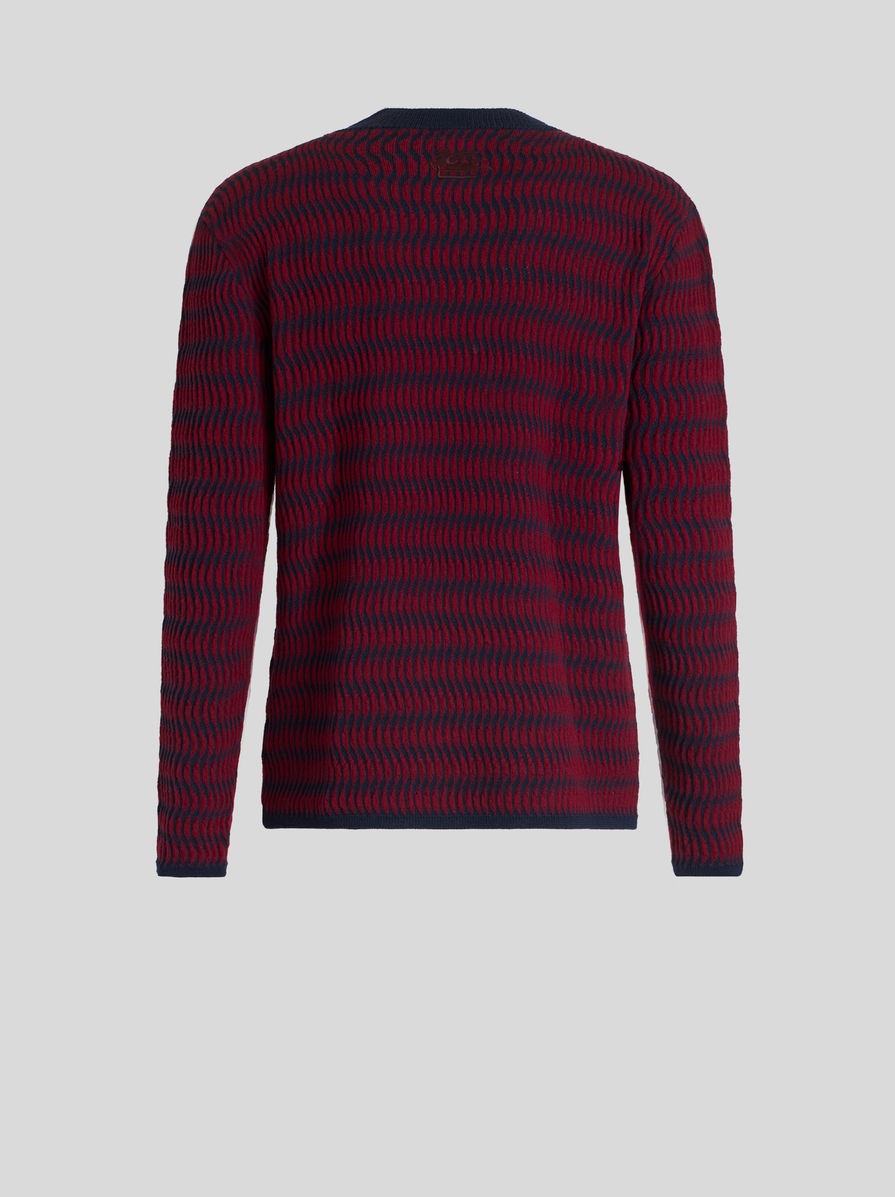 WOOL JACQUARD SWEATER - 6