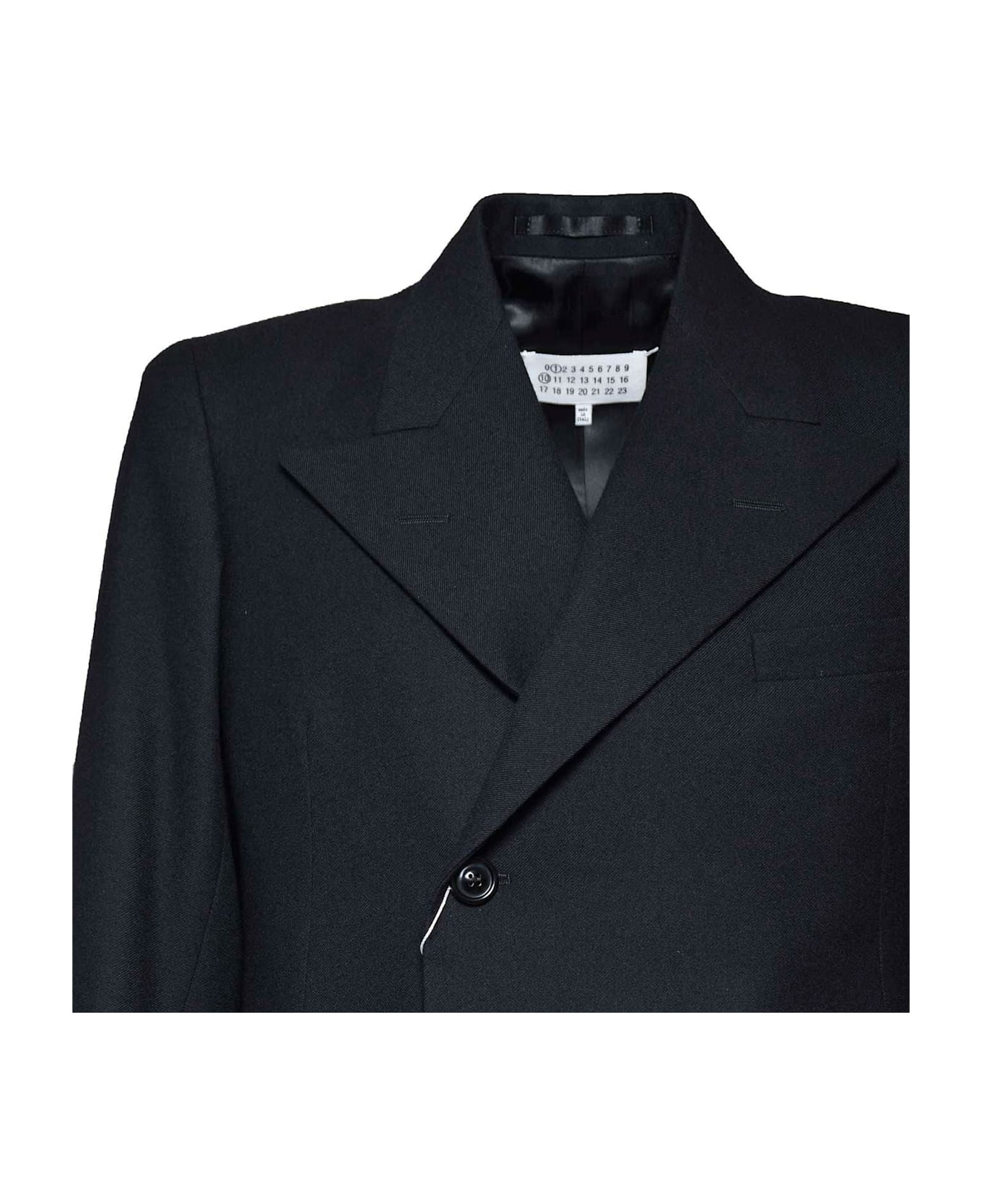 Barathea Single-breasted Suit Jacket - 3