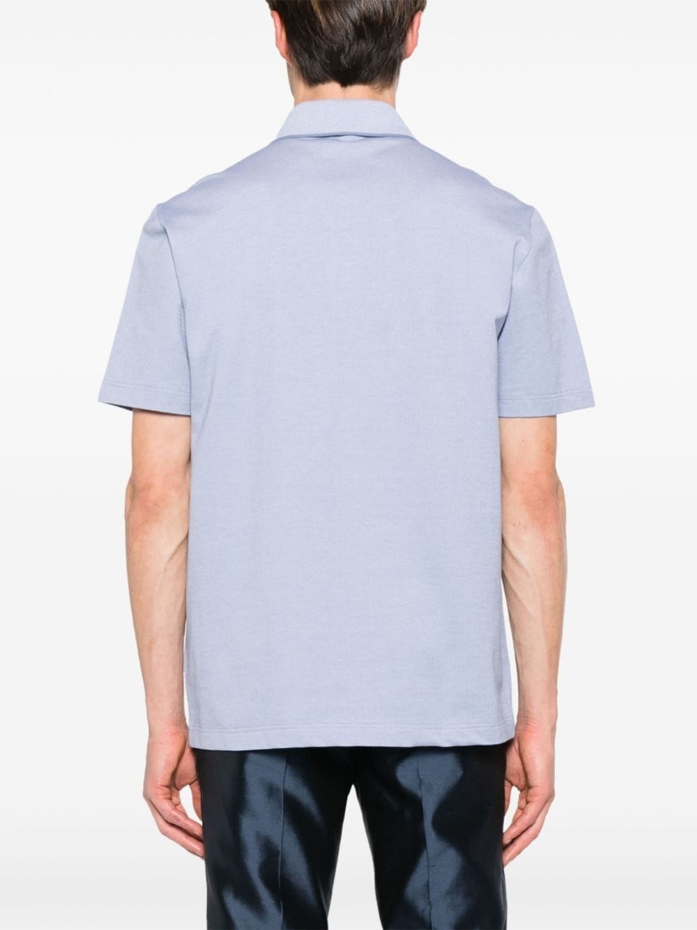piquÃ© cotton polo shirt - 4