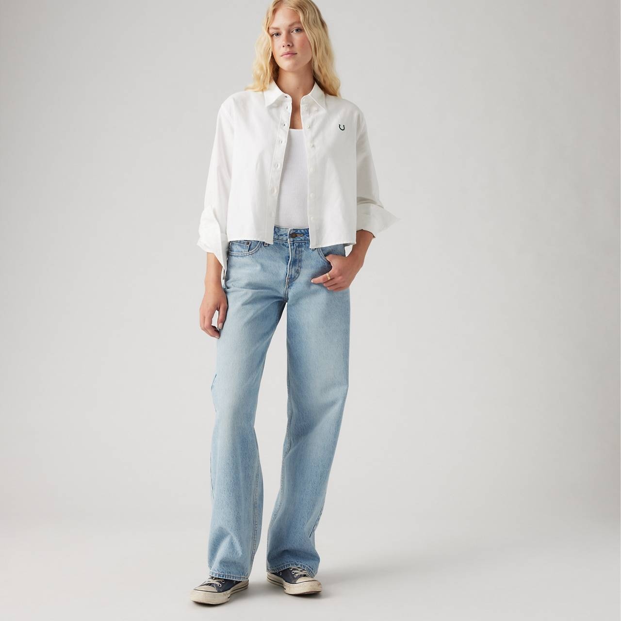 LOW LOOSE WOMEN'S JEANS - 3