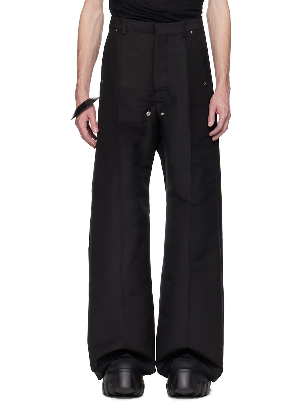 Black Hollywood Tailored Belas Trousers - 1