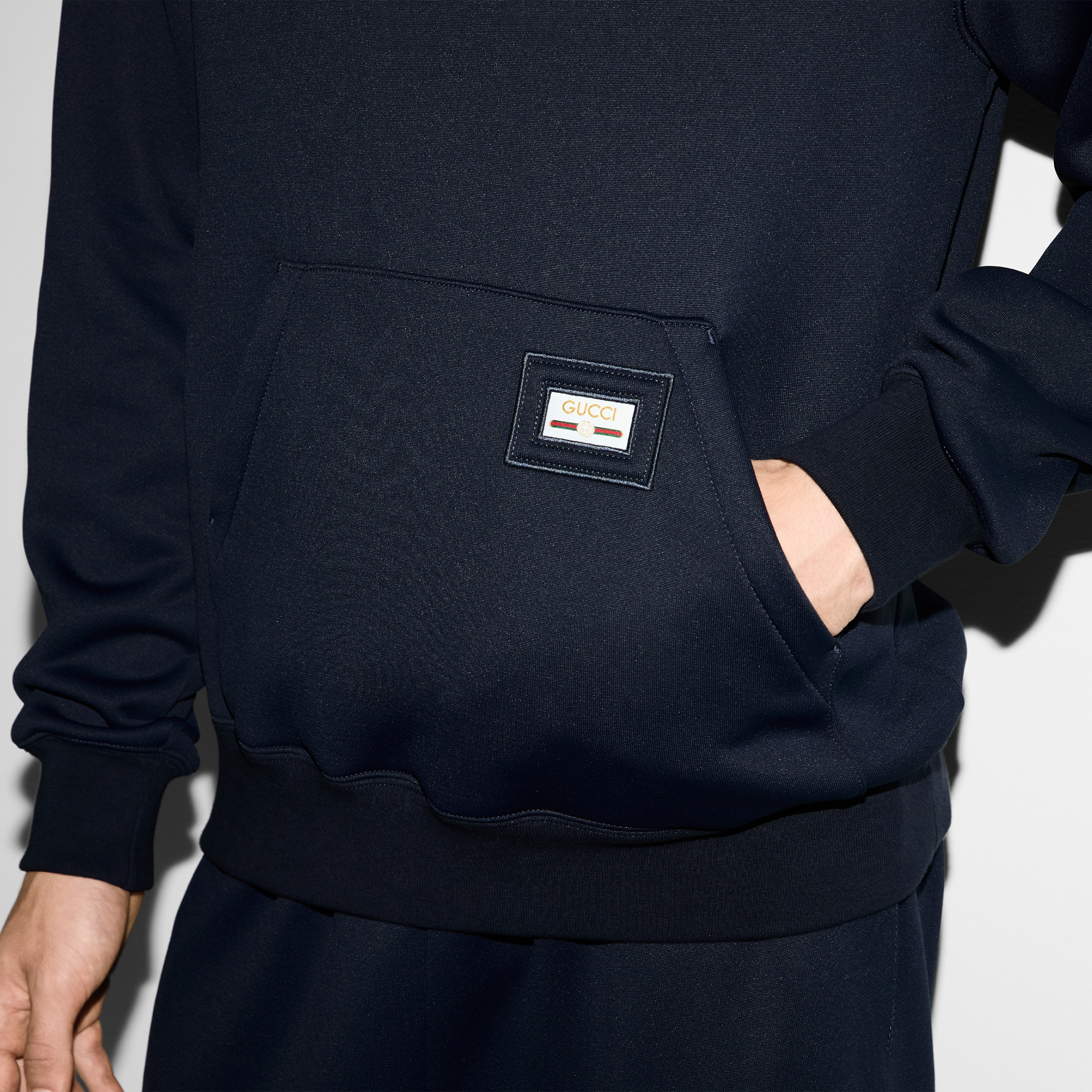Technical nylon jersey sweatshirt - 5
