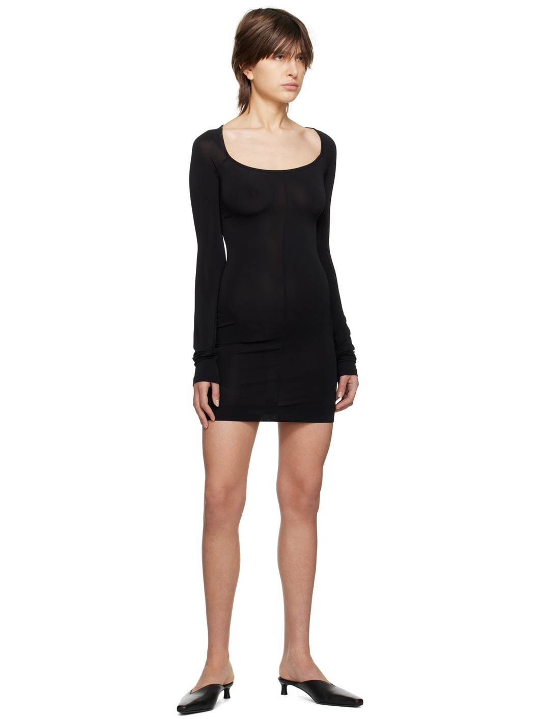 Black Sadie Minidress - 4