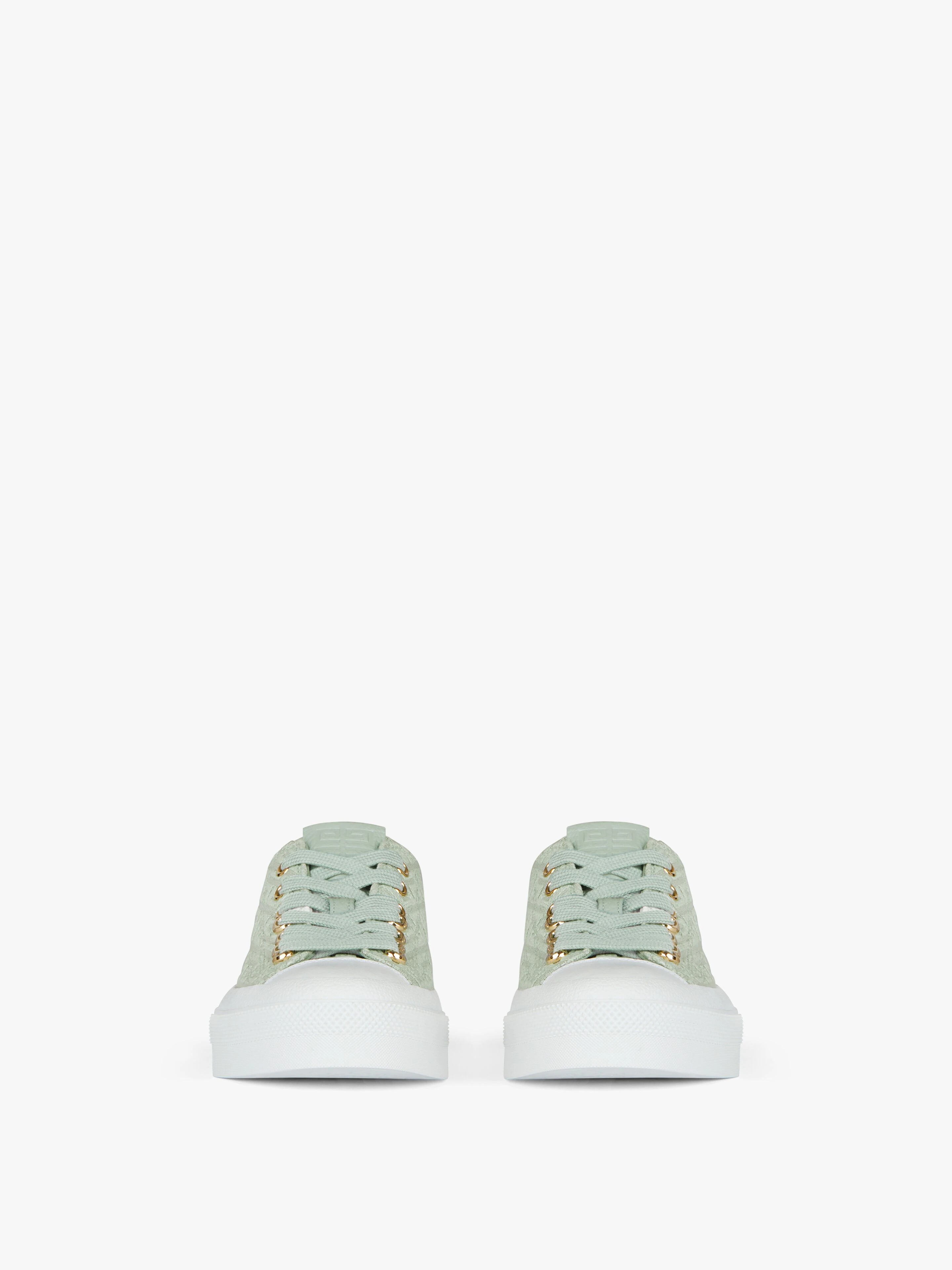 CITY SNEAKERS IN 4G EMBROIDERED CANVAS - 2