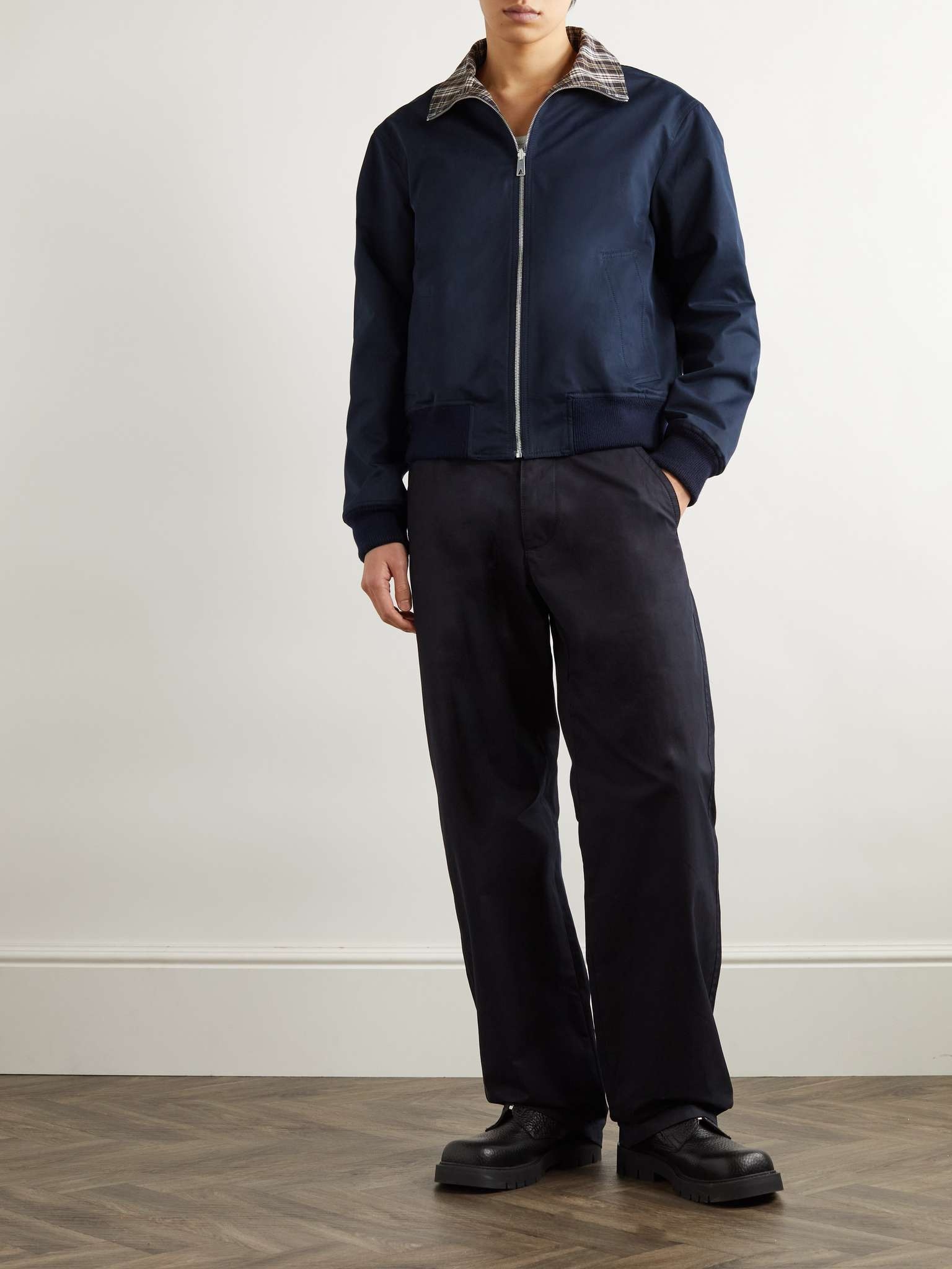 Reversible Cotton-Drill Blouson Jacket - 2