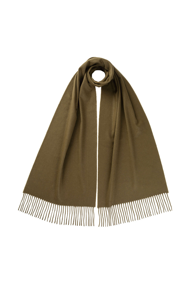 Wide Cashmere Scarf 1