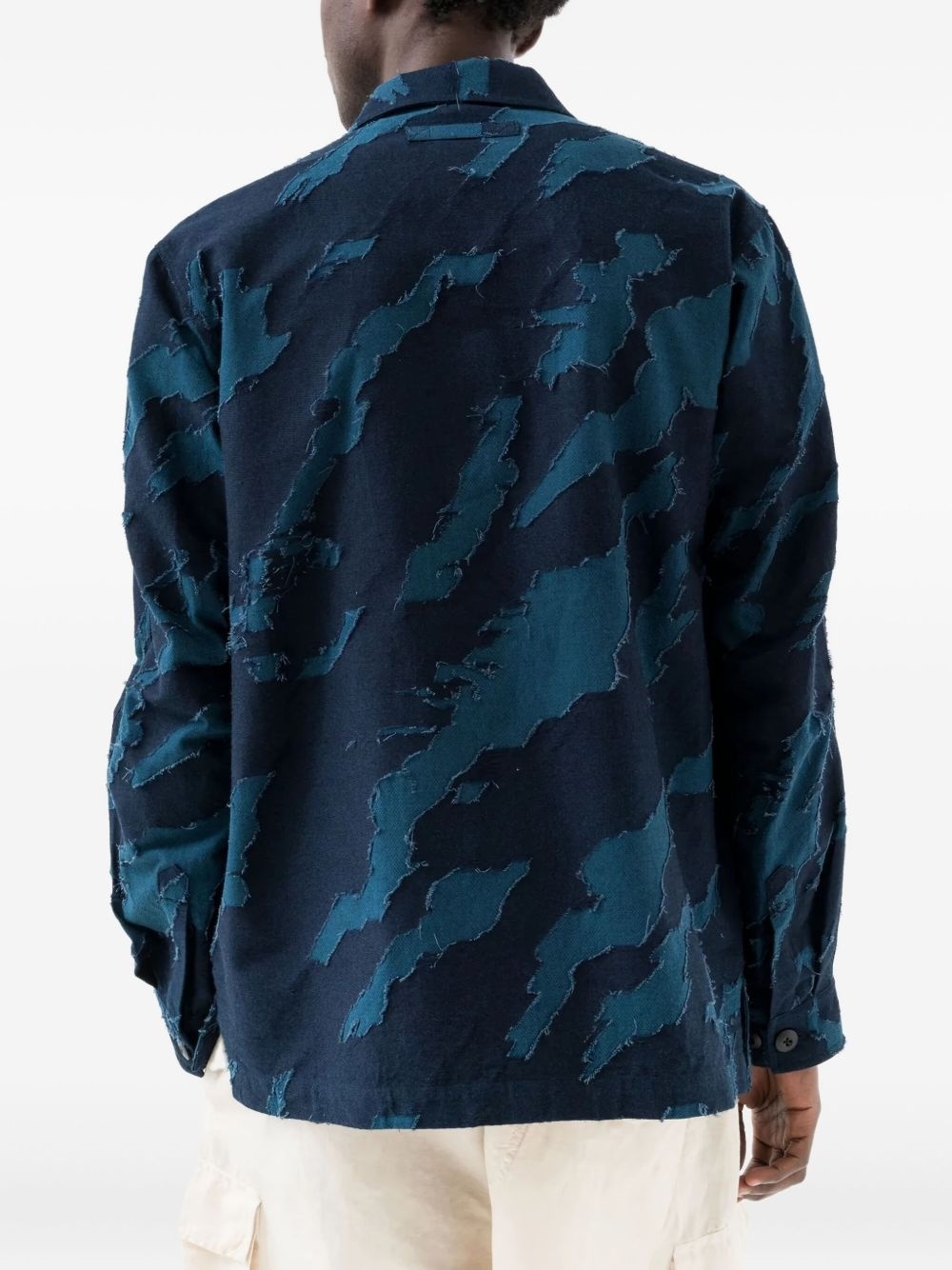BONSAI CAMOUFLAGE-PRINT BUTTON-UP SHIRT - 5