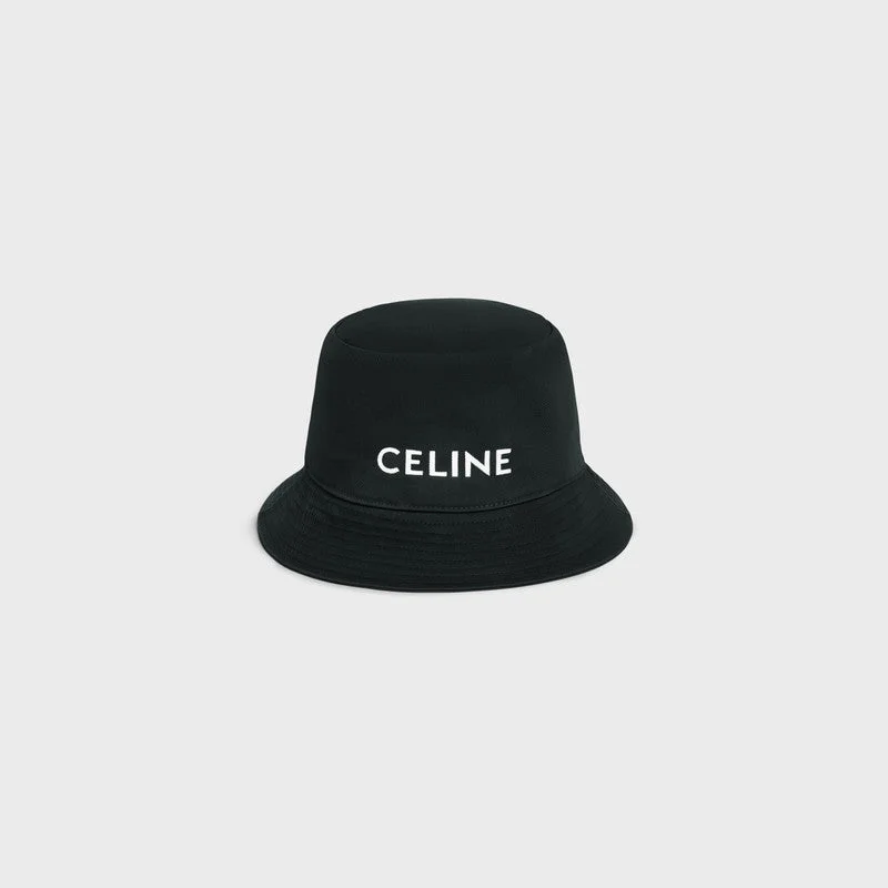 Celine Bucket Cotton Hat - 1