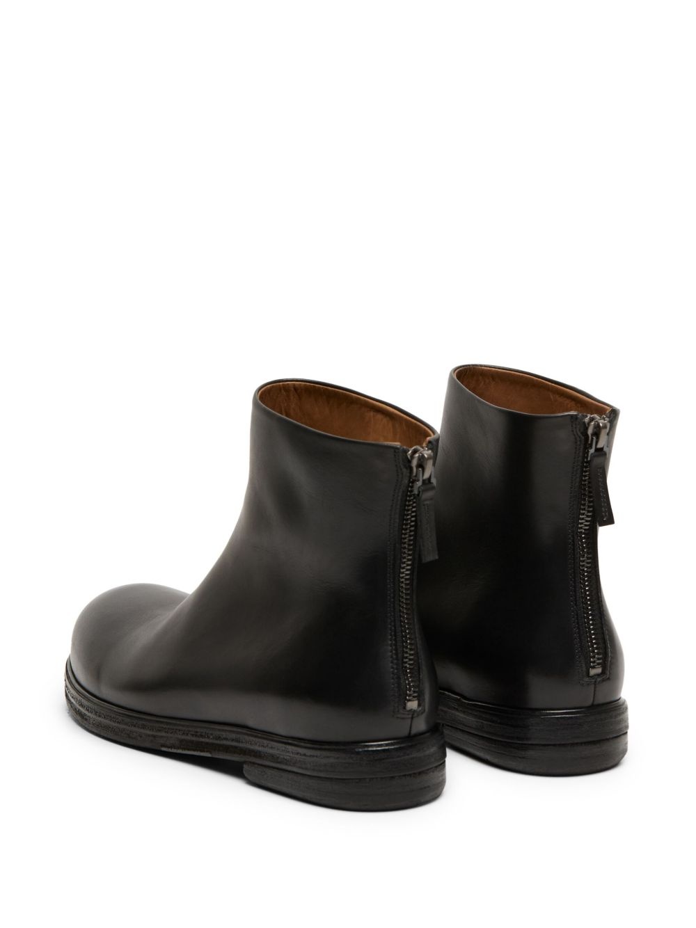 calf leather ankle boots - 3