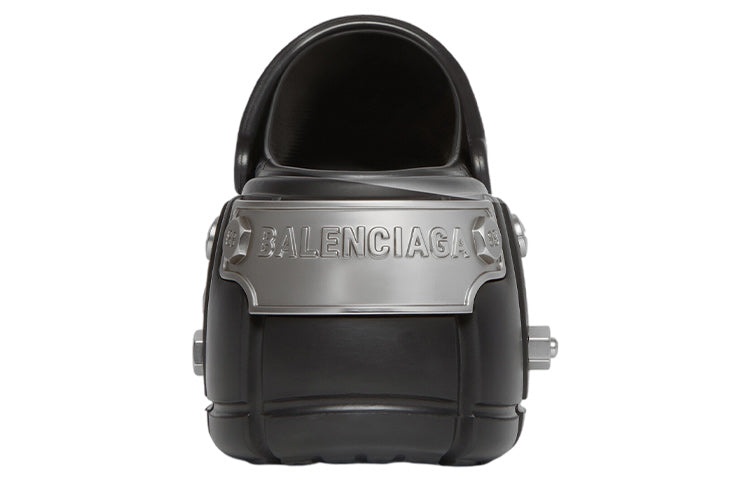 Balenciaga Hardcrocs Slide x Crocs 'Black' 687397W1S8N1081 - 6