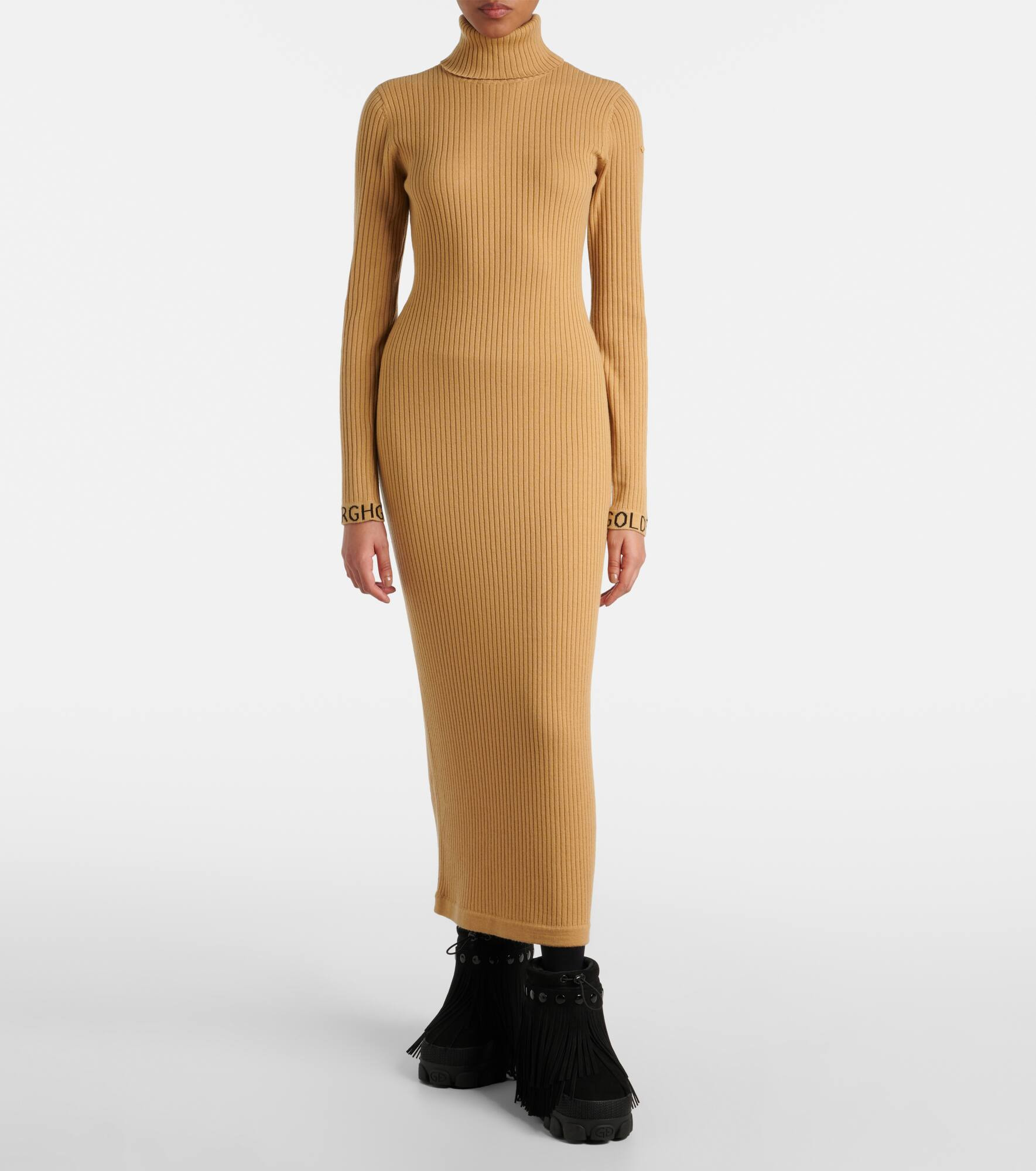 Mireille ribbed-knit maxi dress - 7
