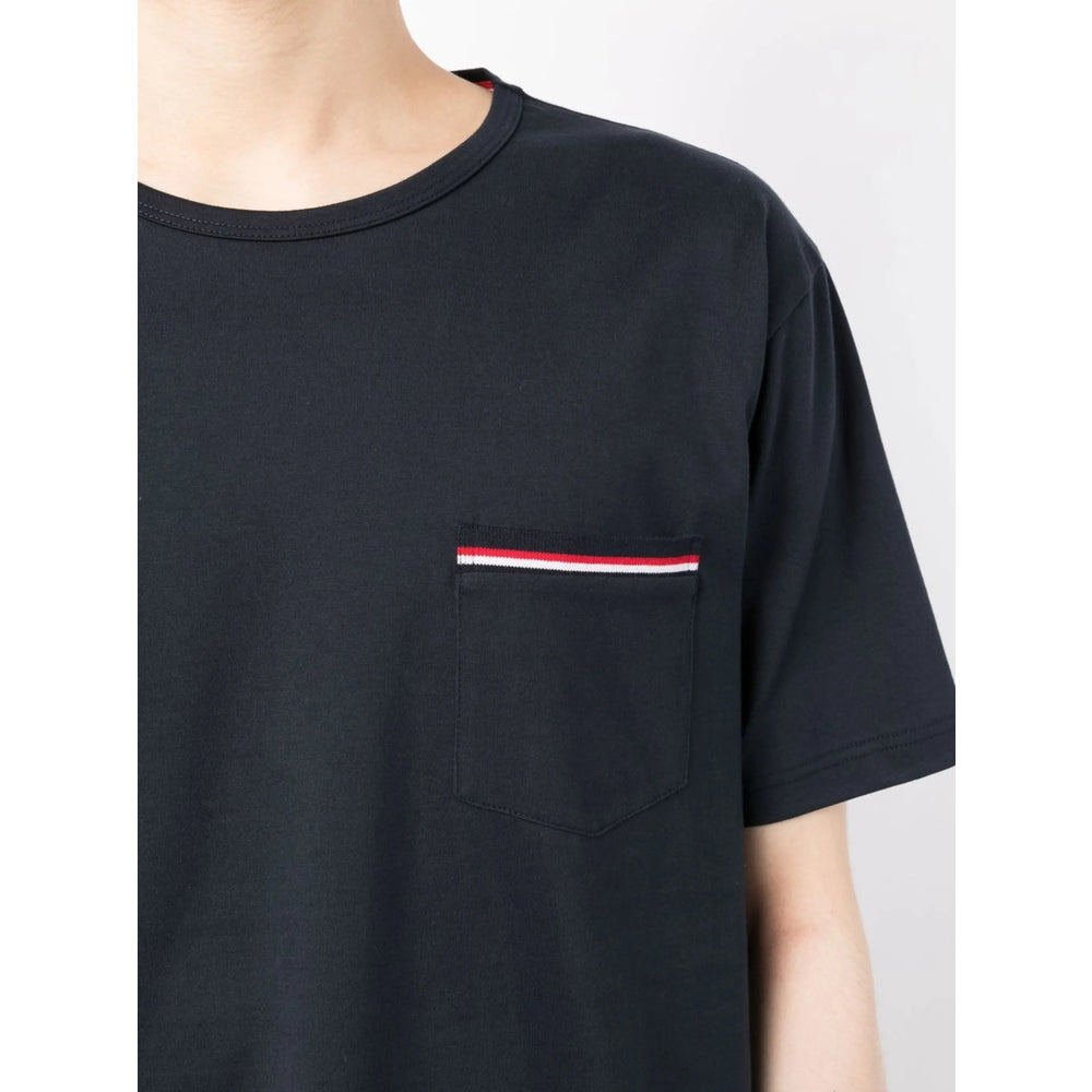 Thom Browne Blue T-Shirts & Vests - T-Shirts Men - 2