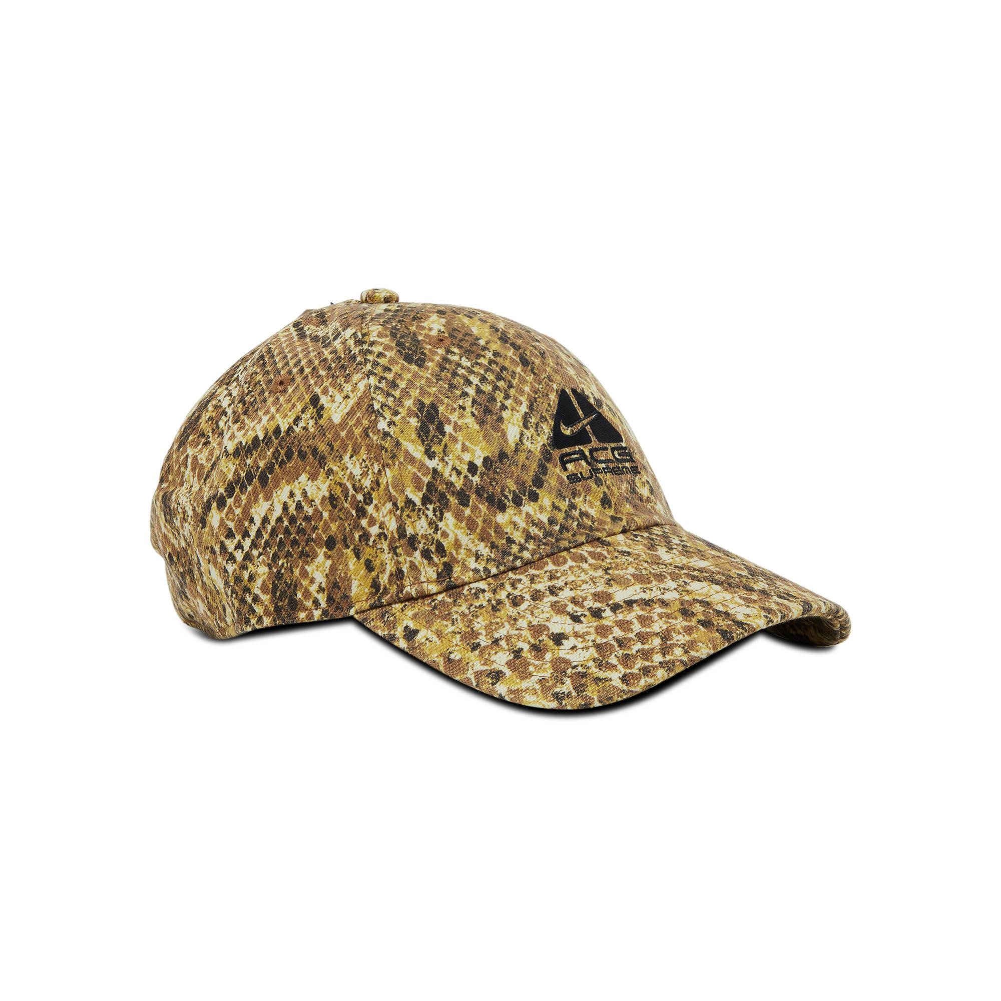 Supreme x Nike ACG Denim 6-Panel 'Gold Snakeskin' - 2