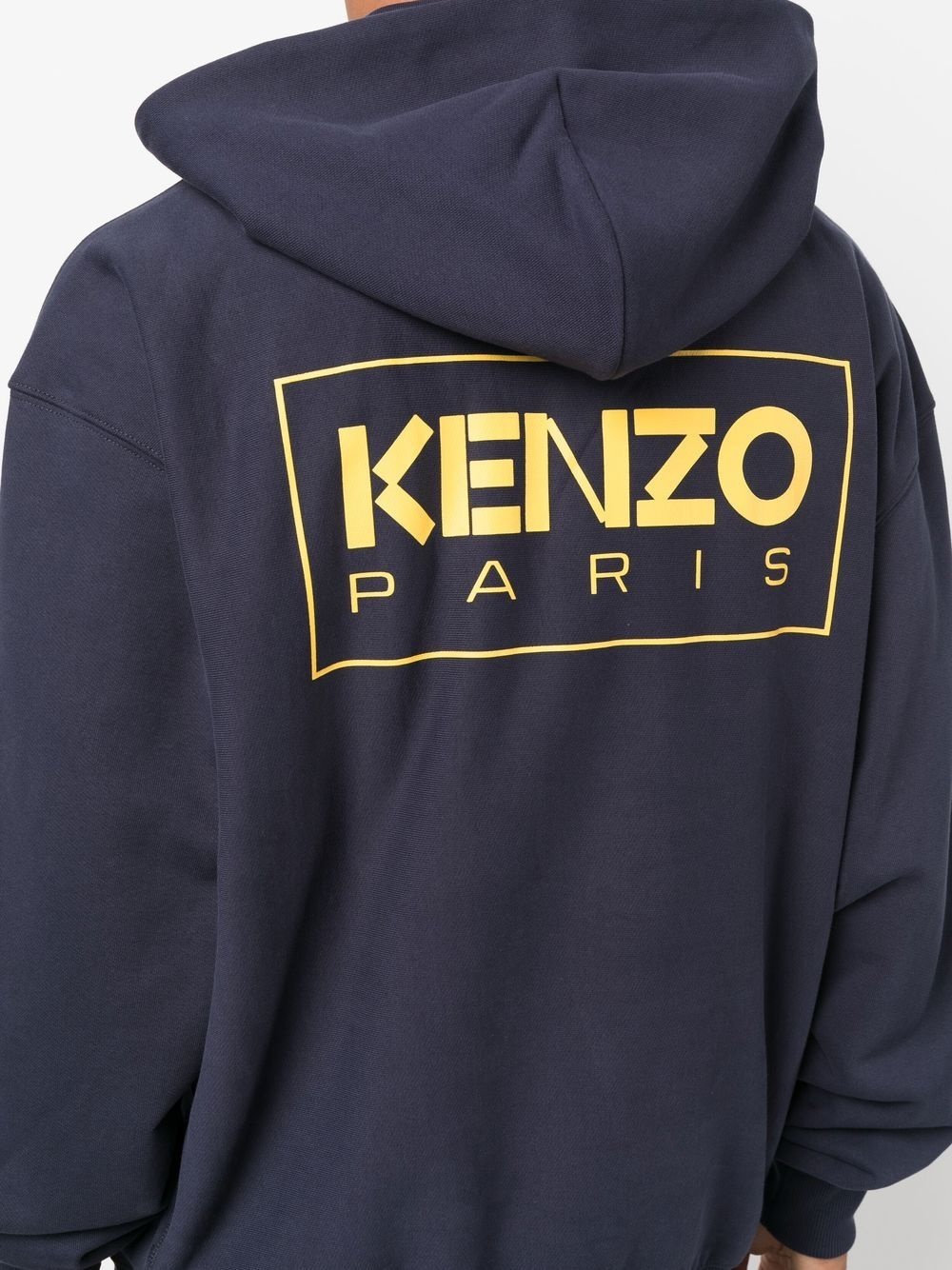 logo-print long-sleeve hoodie - 5