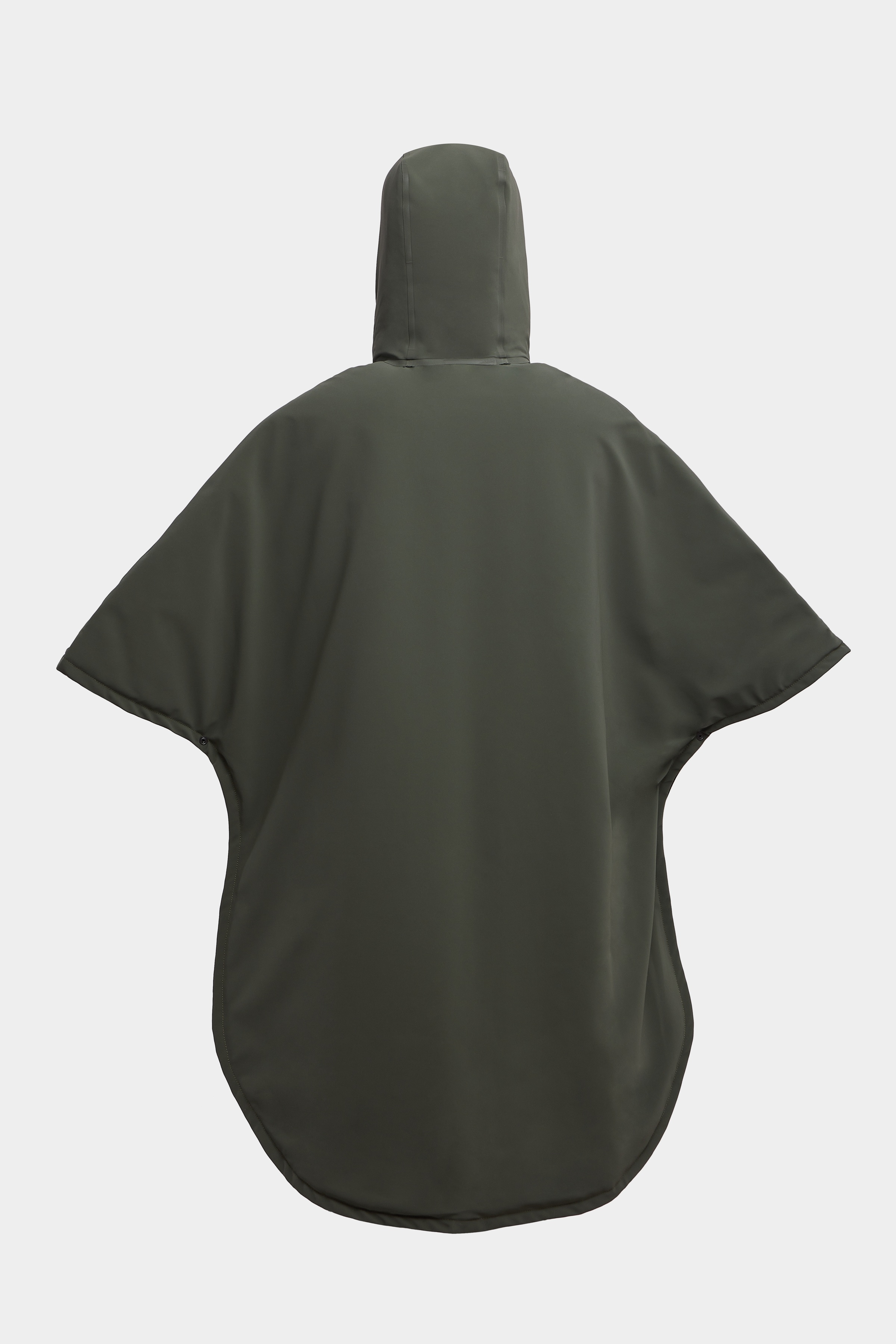 Concert Winter Suede Poncho Dark Green - 6