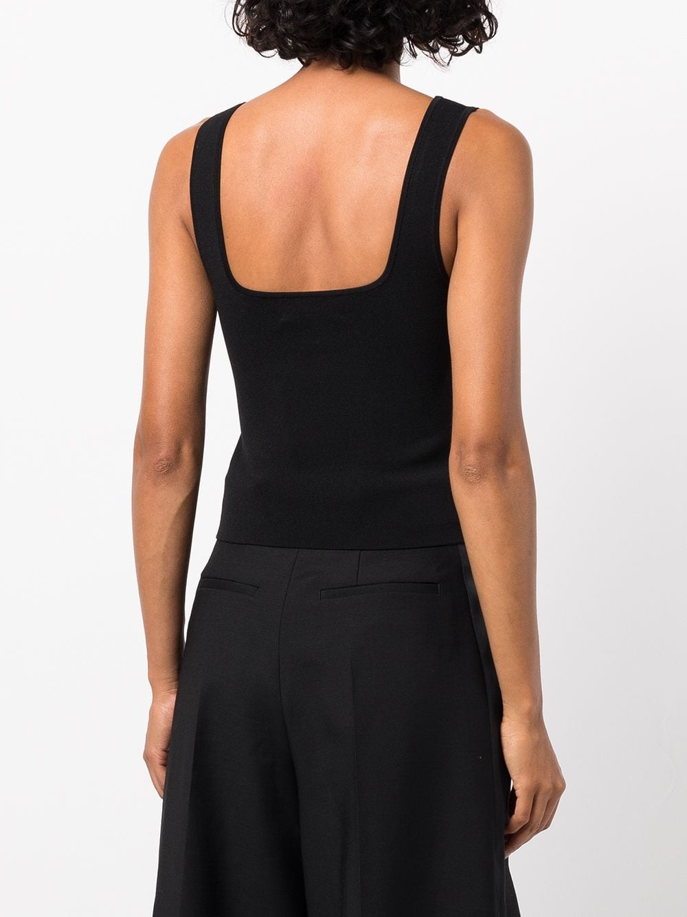 square neck vest top - 4