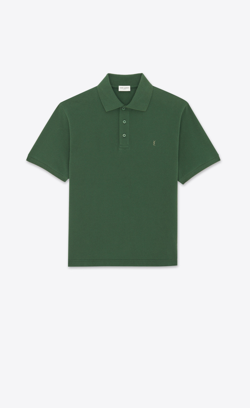 cassandre polo shirt in cotton piqué 1