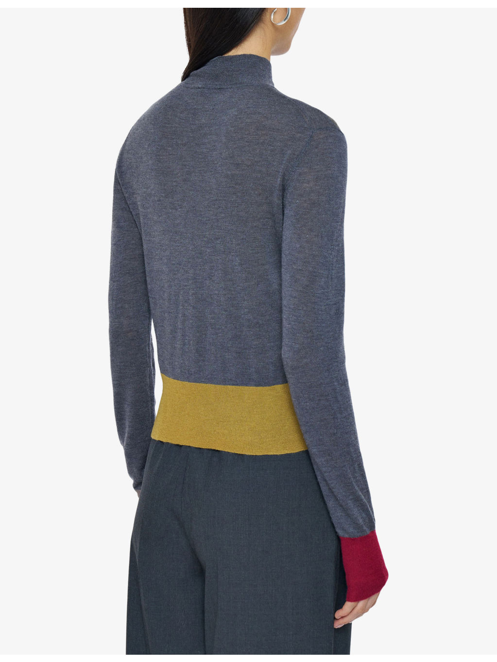 Cashair Mock-Neck Cashmere Jumper - 3