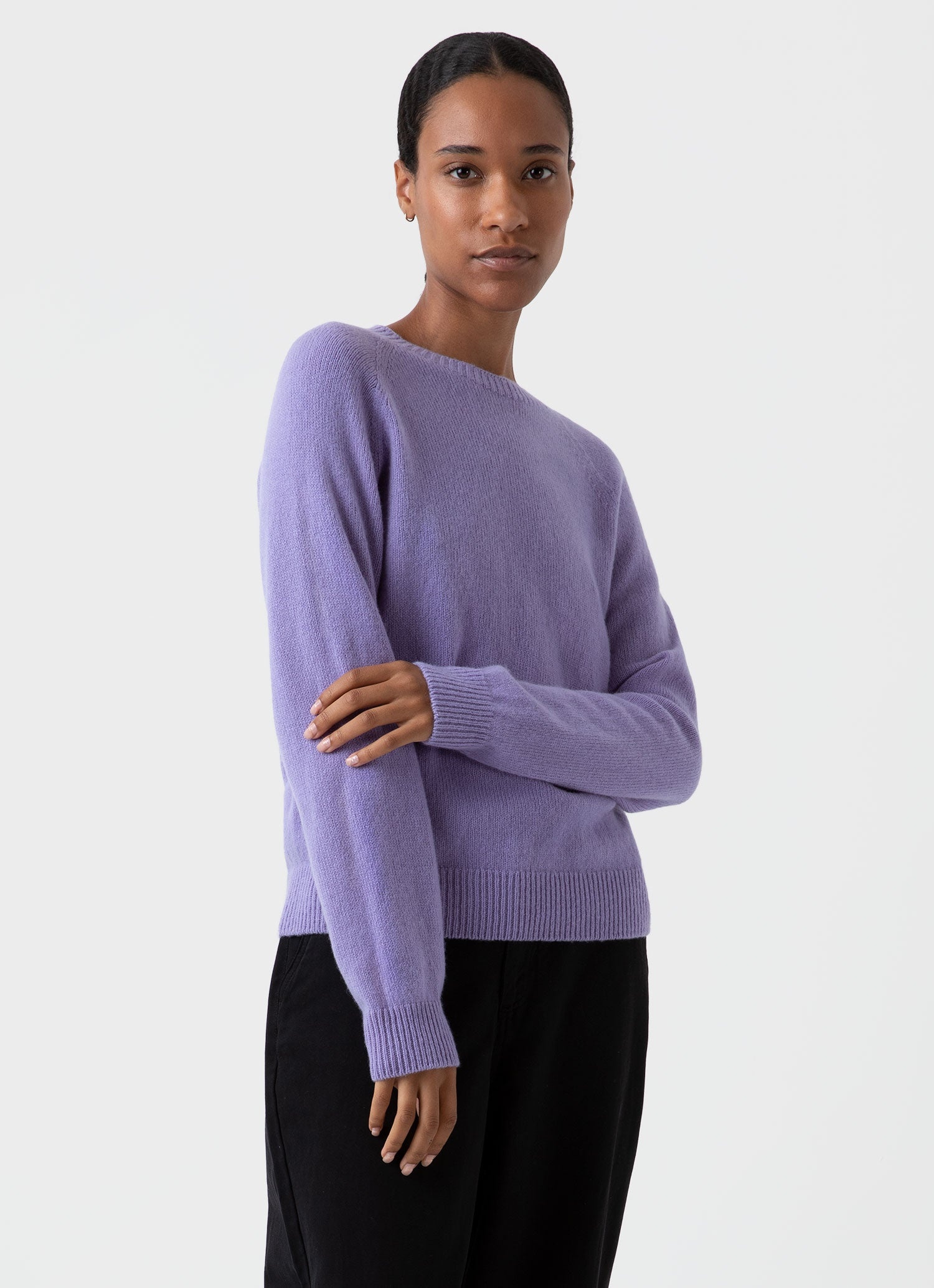 Lambswool Crew Neck Jumper - 1