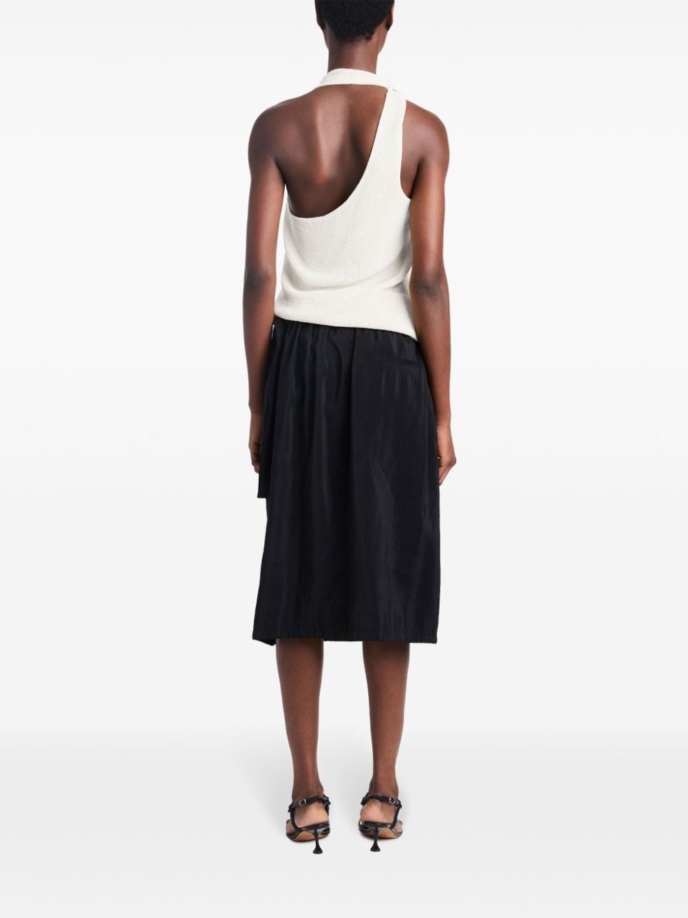 knitted halterneck top - 4