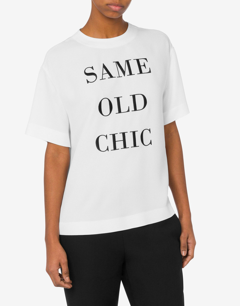 Moschino SAME OLD CHIC BLOUSE WITH EMBROIDERY outlook