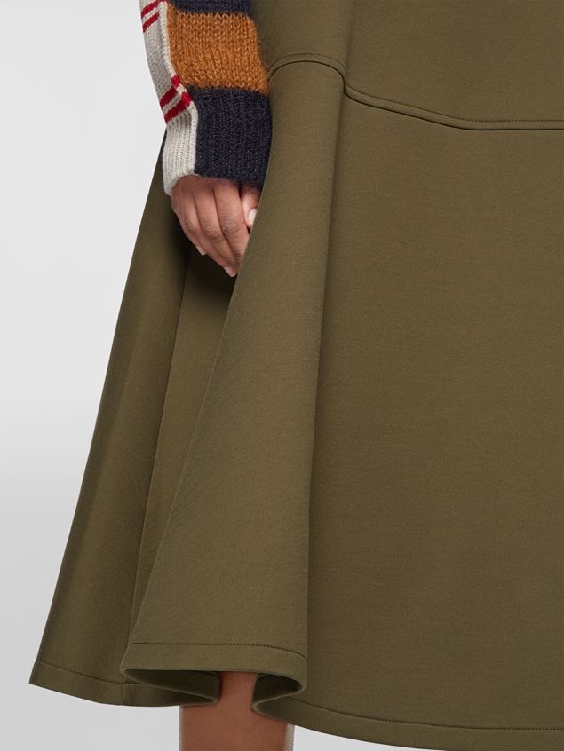 COTTON JERSEY FULL SKIRT - 5