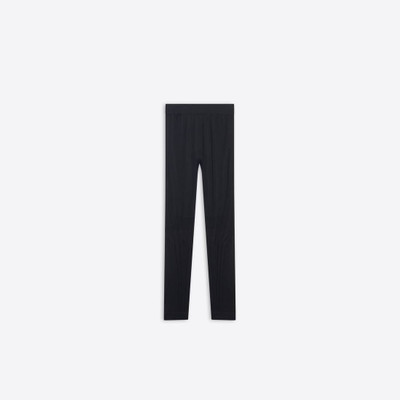 BALENCIAGA Women's Athletic Leggings  in Black outlook