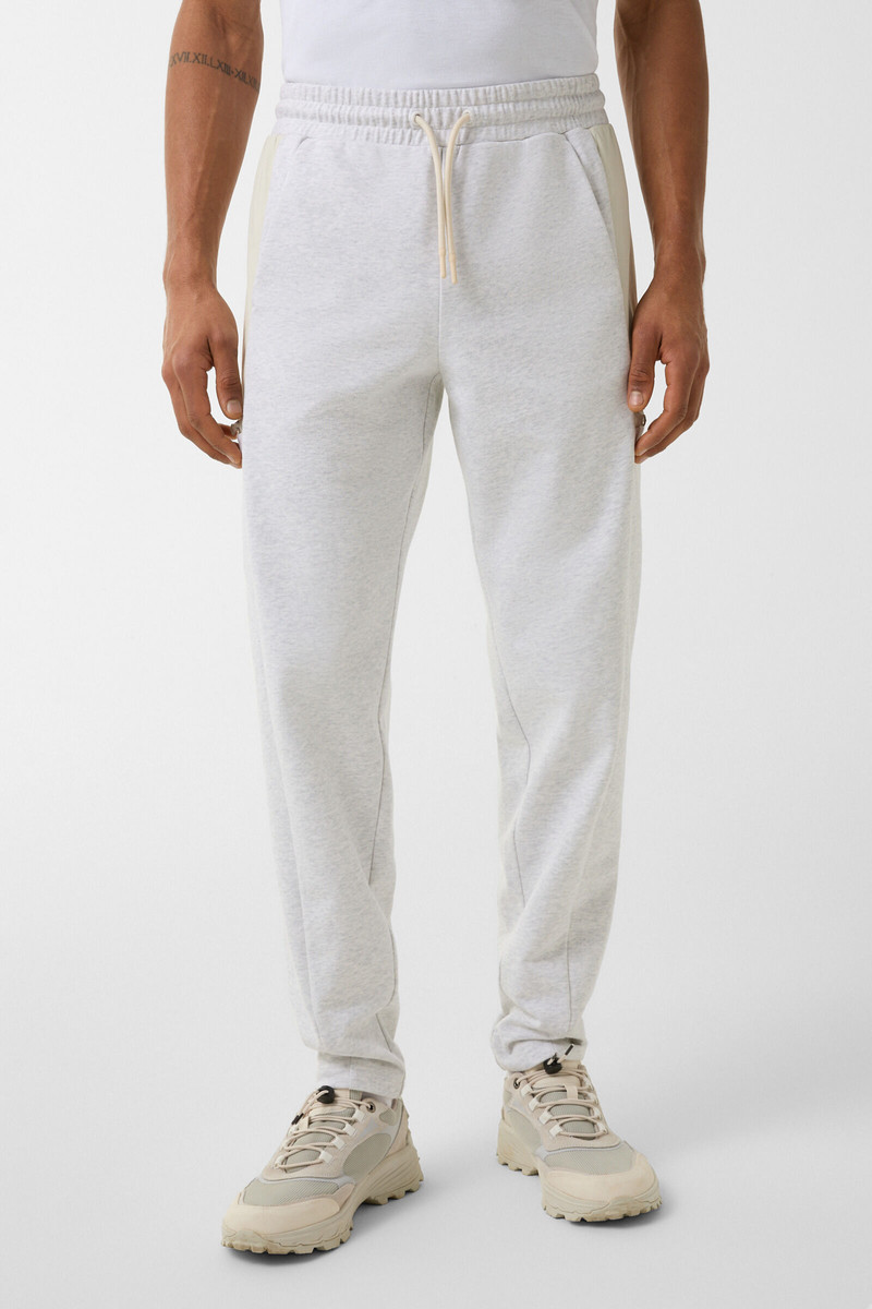 Nilay sweatpants in Light gray/sand 2