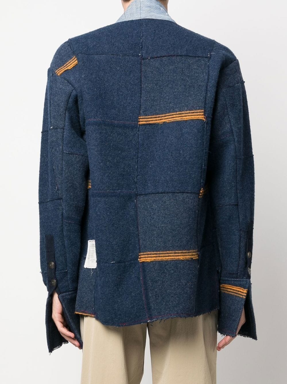 patchwork short coat - 4