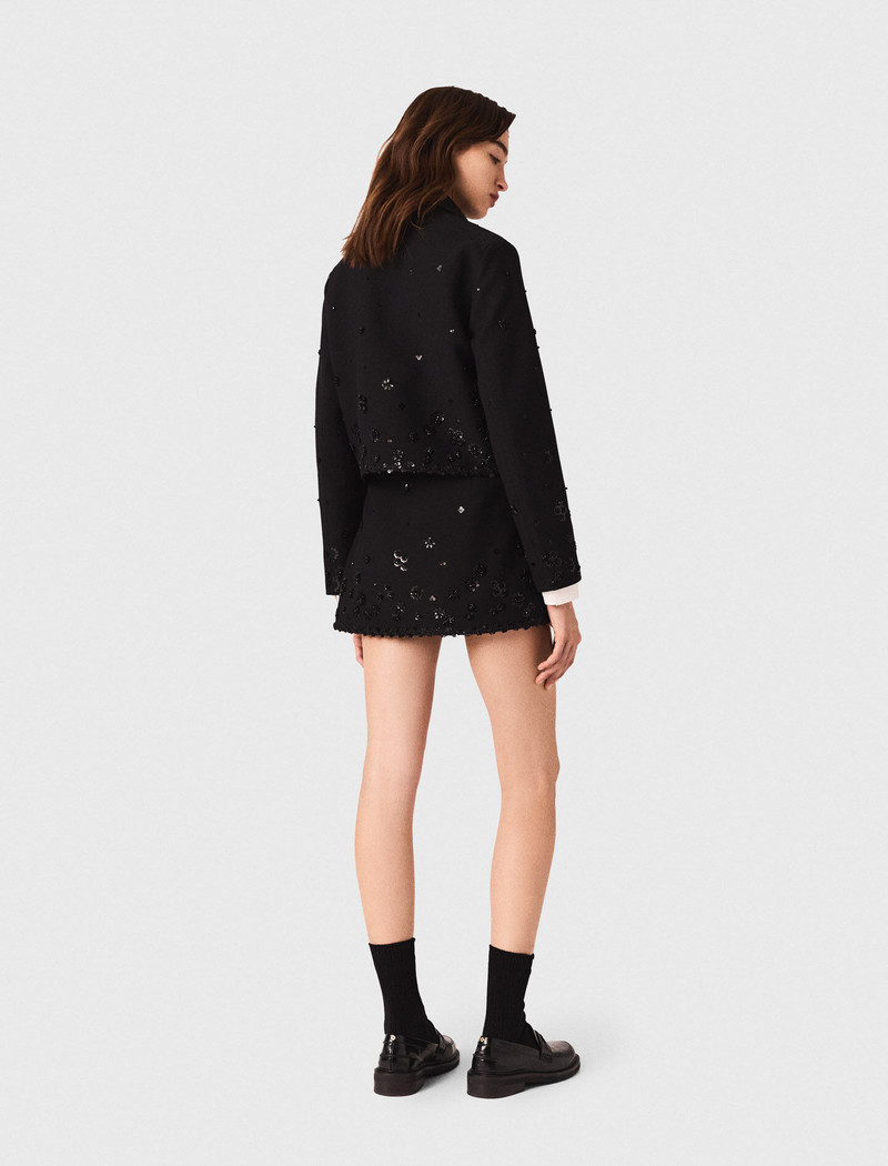 Short embroidered jacket 4