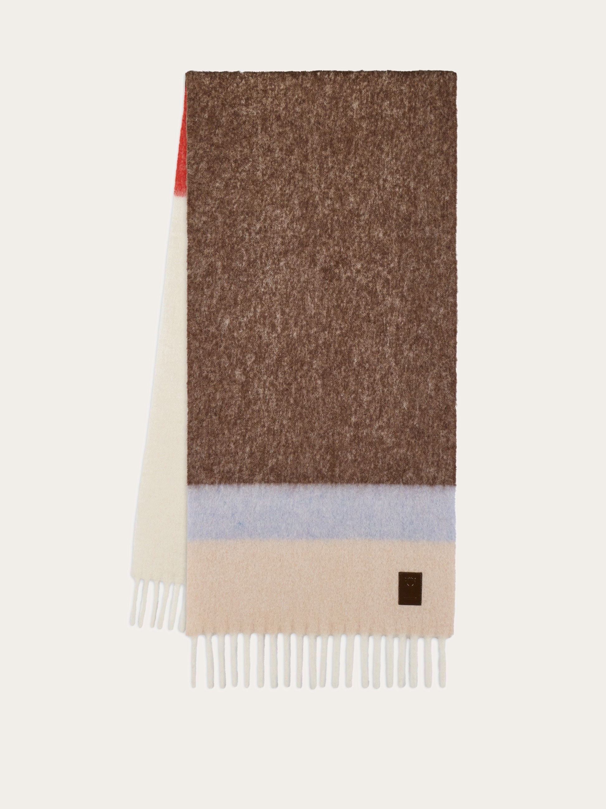 Alpaca-blend scarf - 1