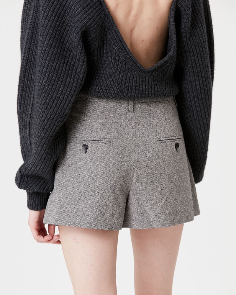 LOCEA CHECKED SHORTS - 5