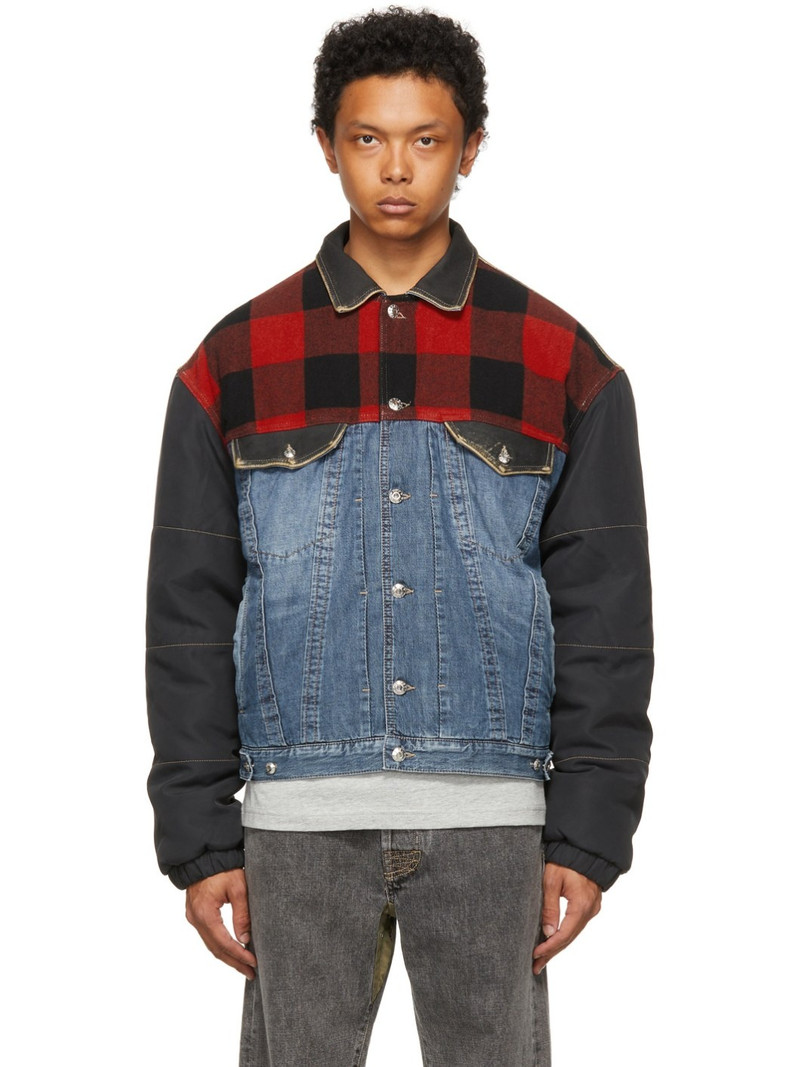 Blue D4D Denim J1 Lumberjack Jacket 1