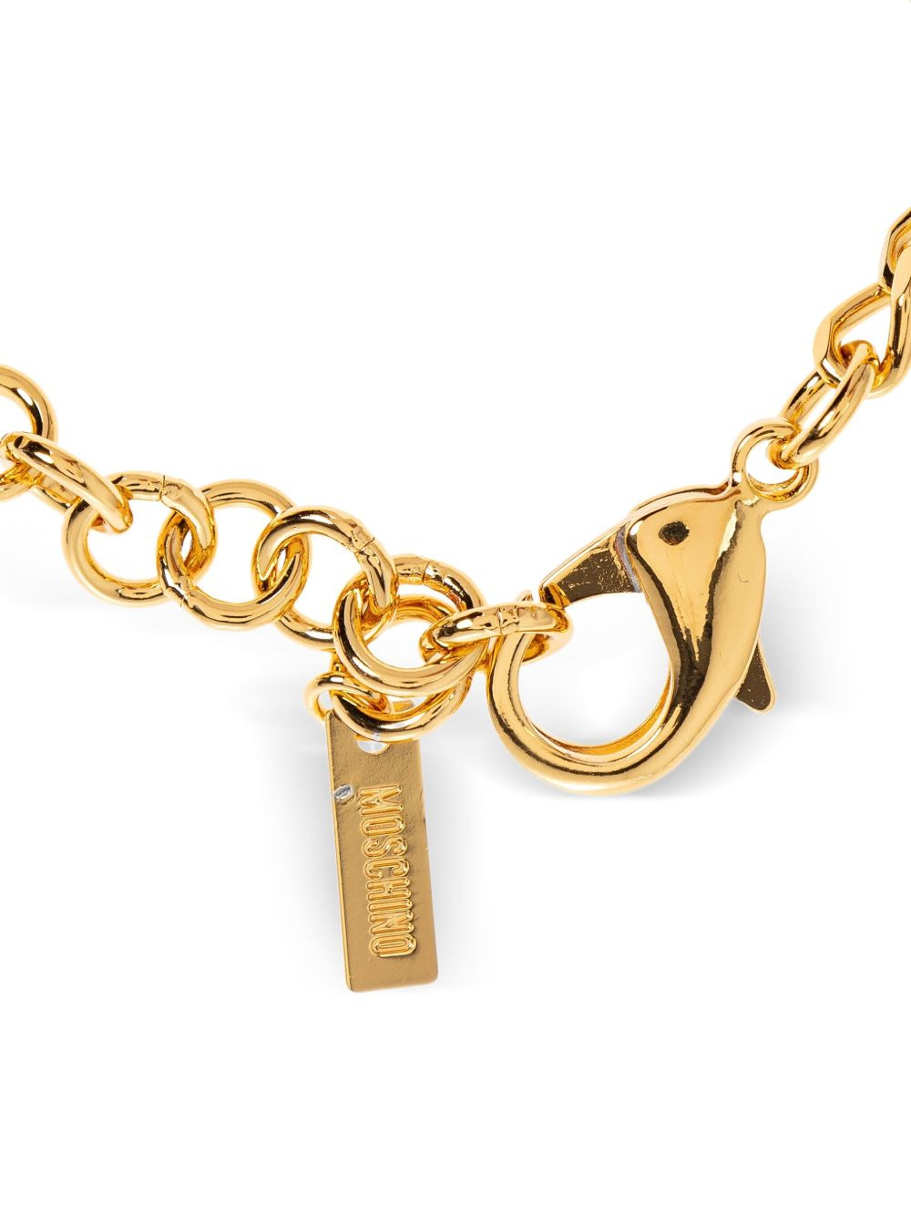 lettering-charm bracelet - 4