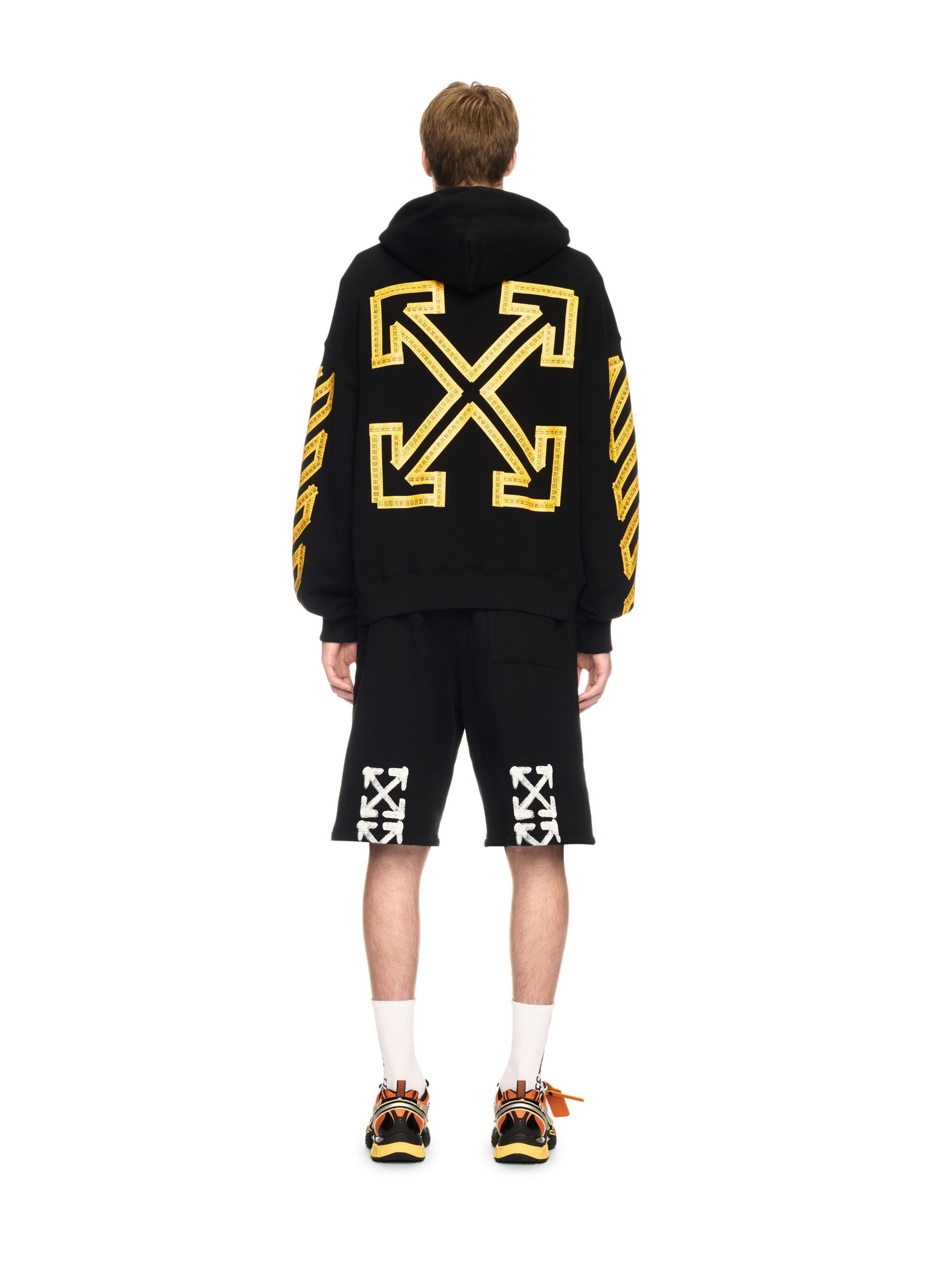 Black Tape Arrow Hoodie - 4