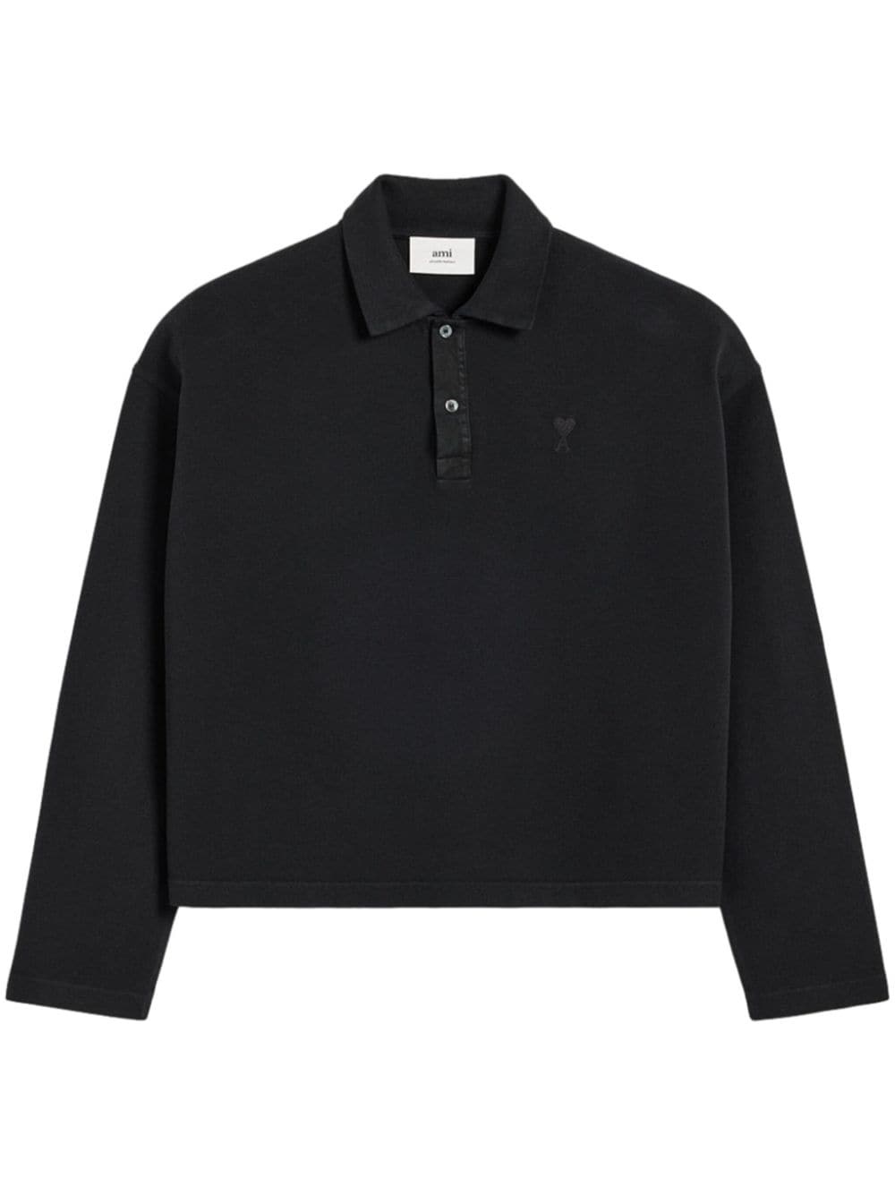 Ami De Coeur long-sleeved polo shirt - 1