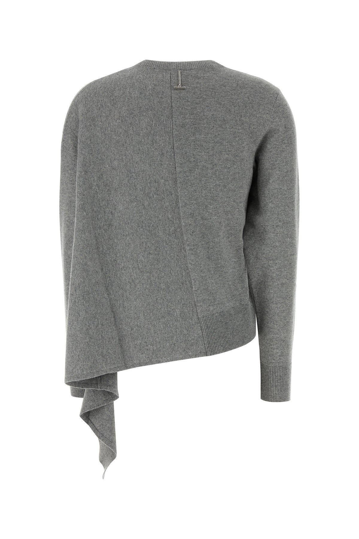 Grey cashmere blend sweater - 2