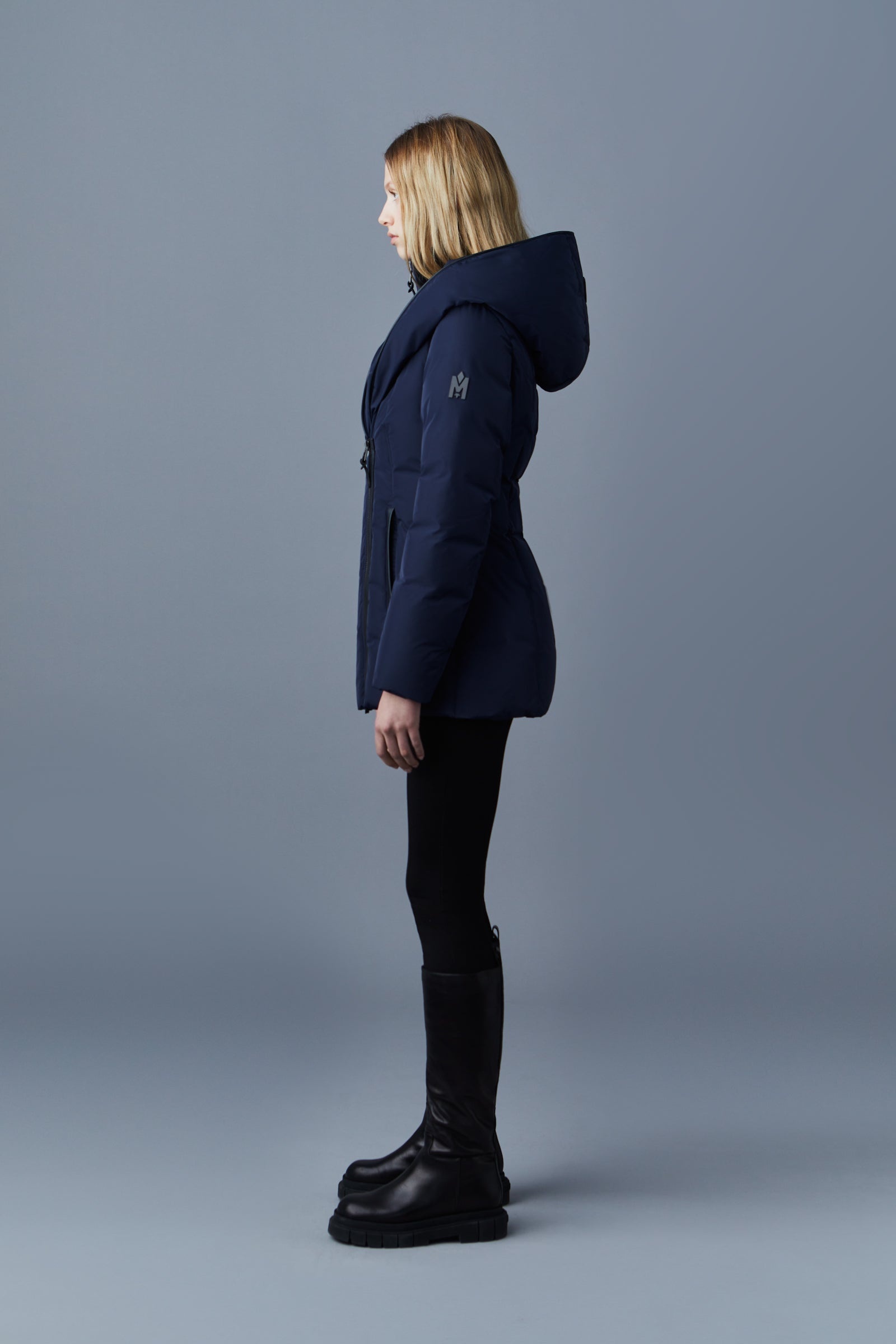 ADALI Down coat with Signature Mackage Collar - 3