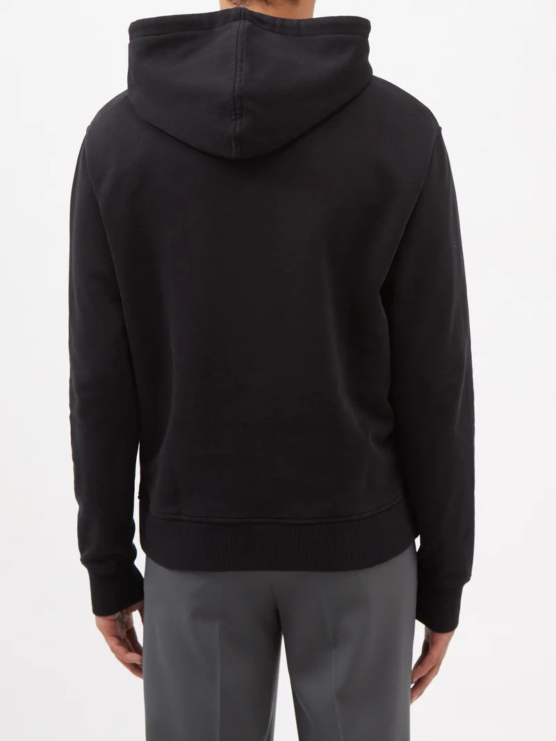Ami de Cœur-logo organic-cotton hoodie - 5