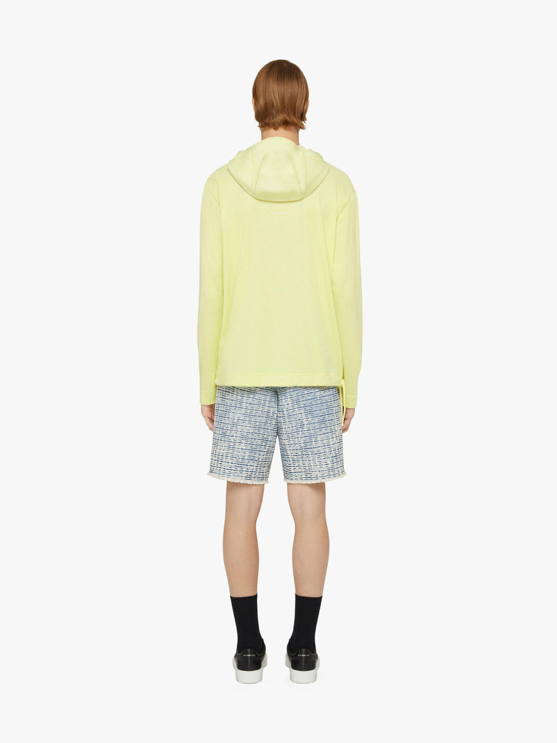 BERMUDA SHORTS IN 4G DENIM 4