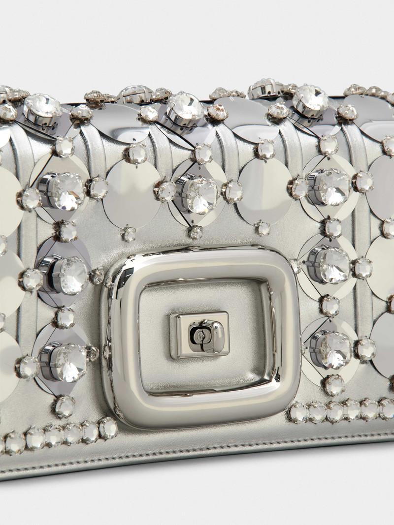 Viv' Choc Disco Mini Bag in Leather 6