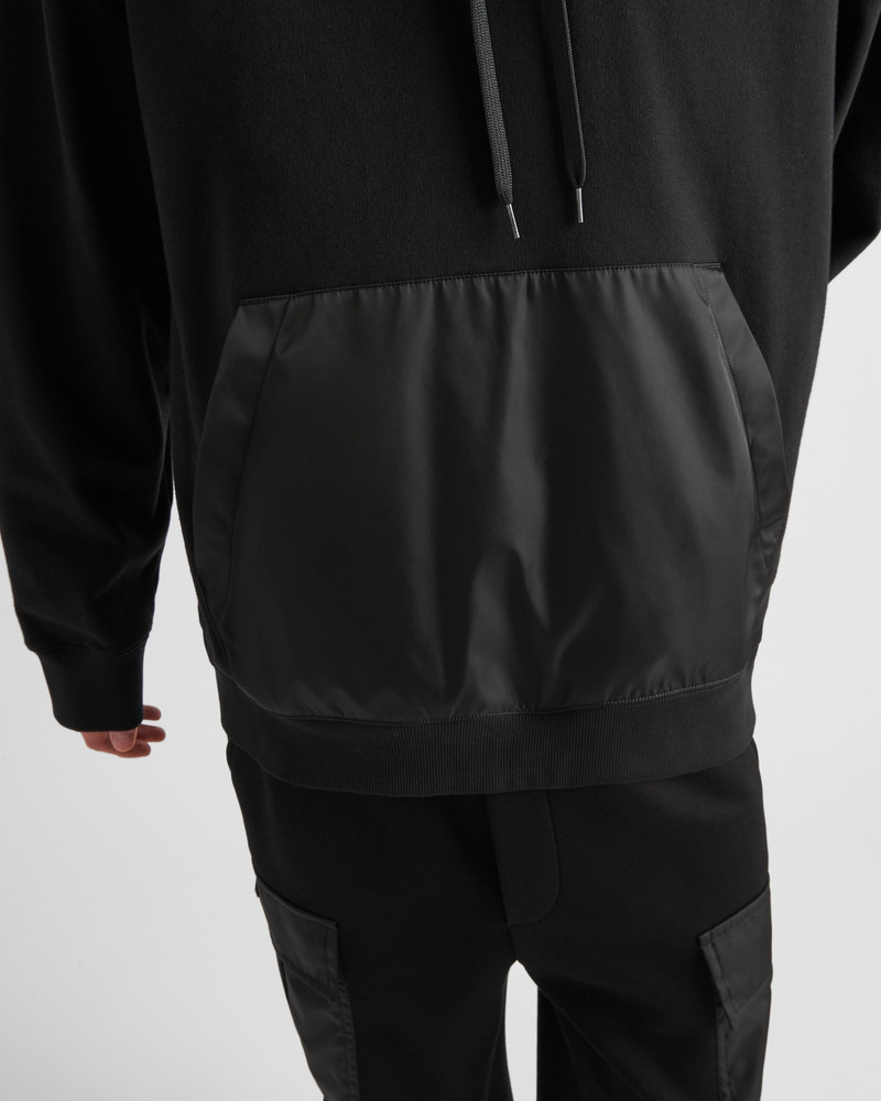 Cotton fleece hoodie 6