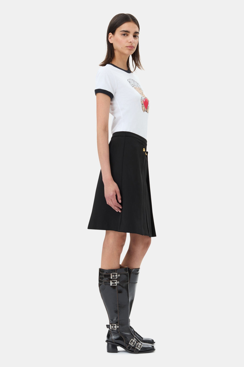 WHITE BASIC JERSEY BEAR 티셔츠 4