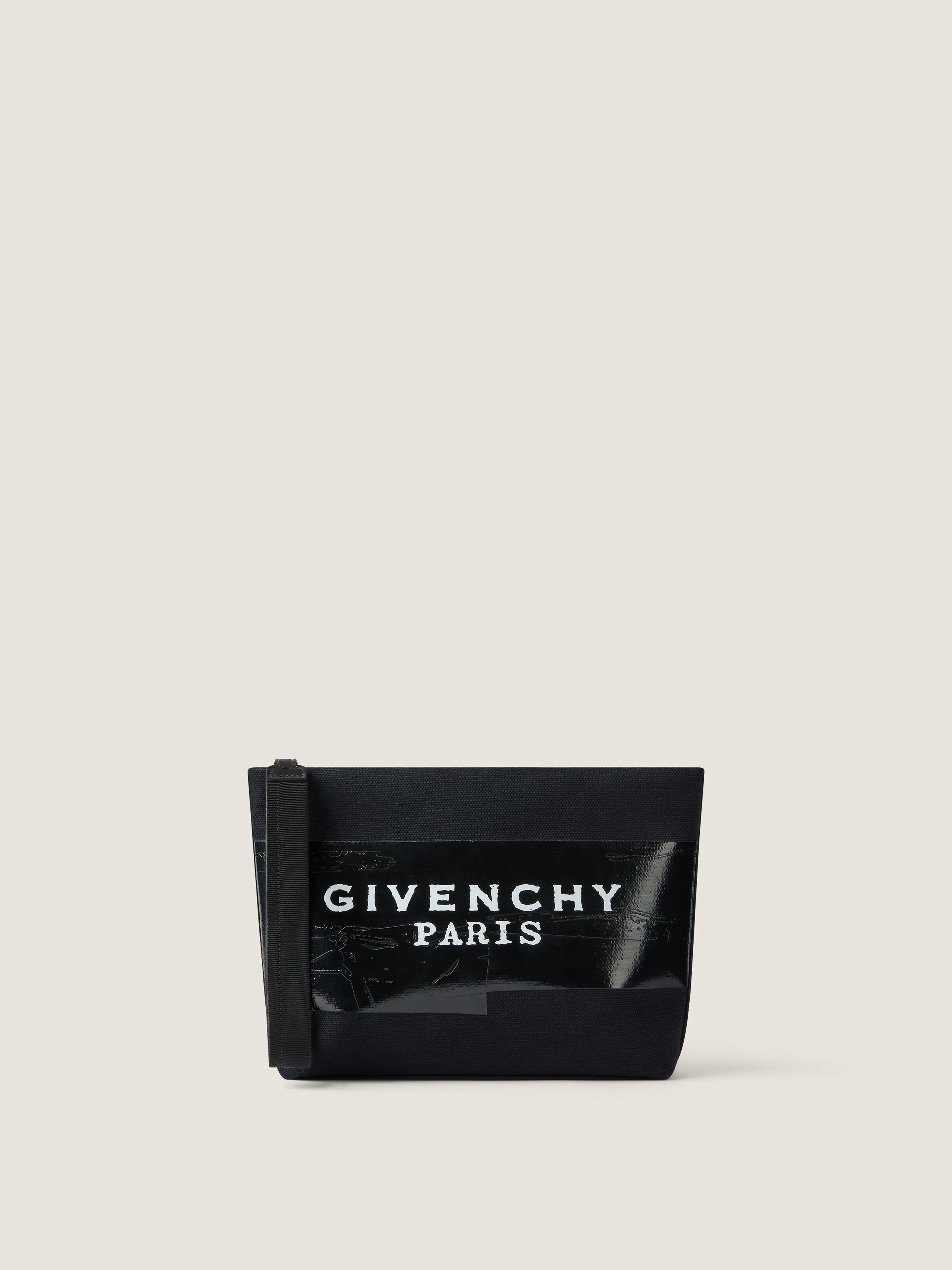 GIVENCHY TAPE POUCH IN CANVAS - 1