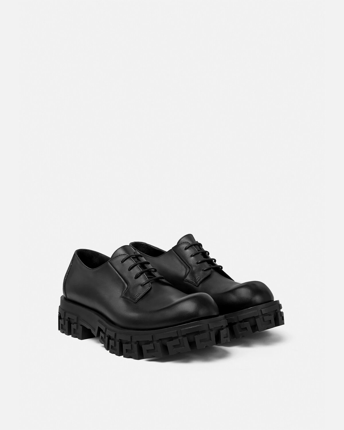 Greca Portico Derby Shoes - 2