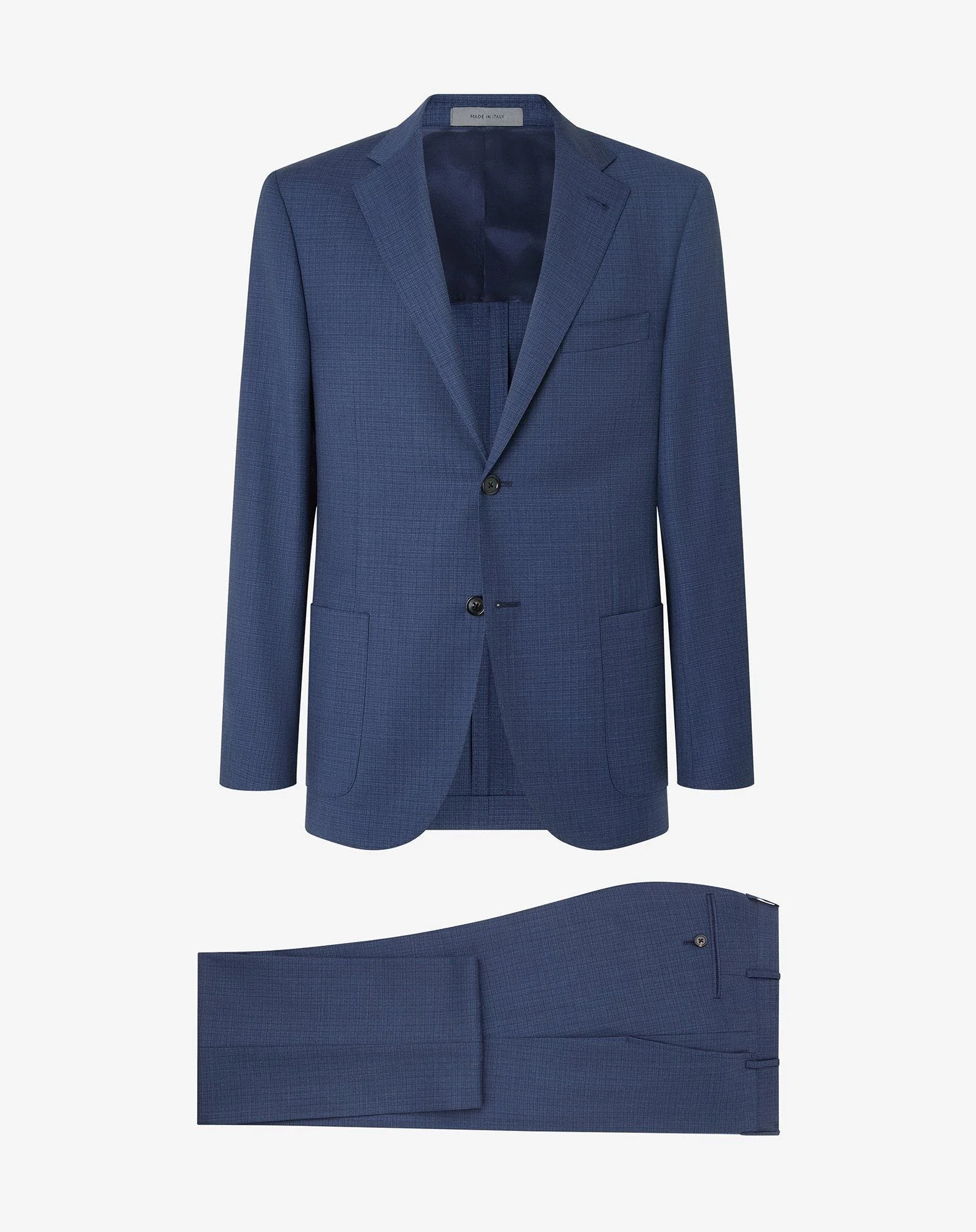 Blue pure wool suit - 1