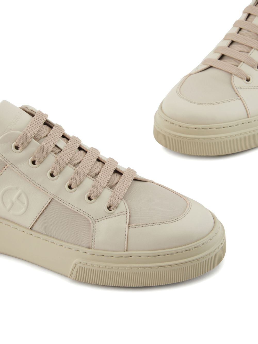 panelled sneakers - 5