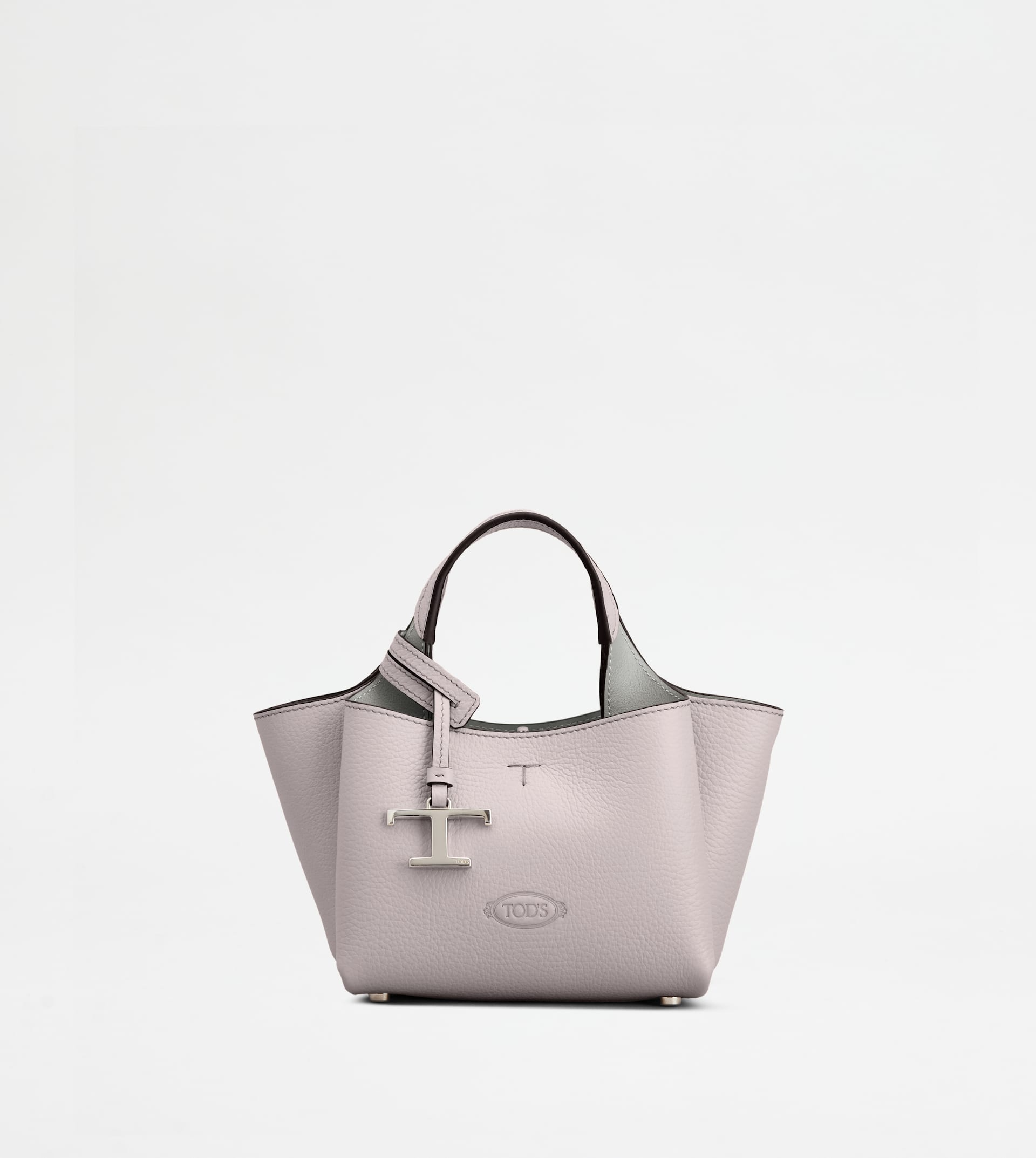 BAG IN LEATHER MICRO - VIOLET - 1