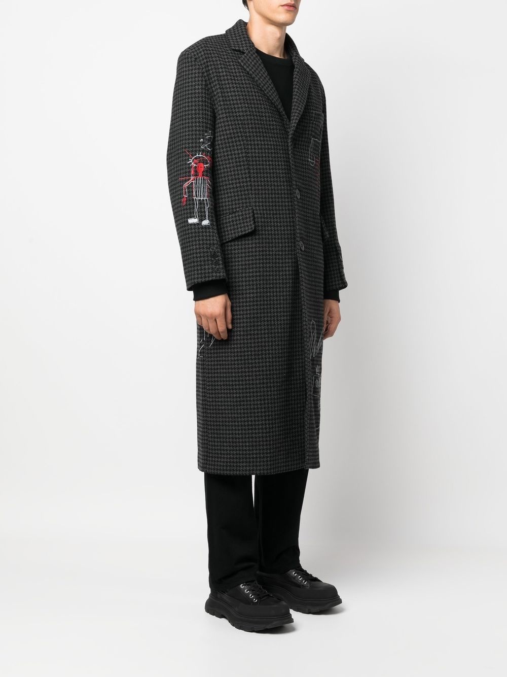 JACK JOHNSON HOUNDSTOOTH COAT - 3