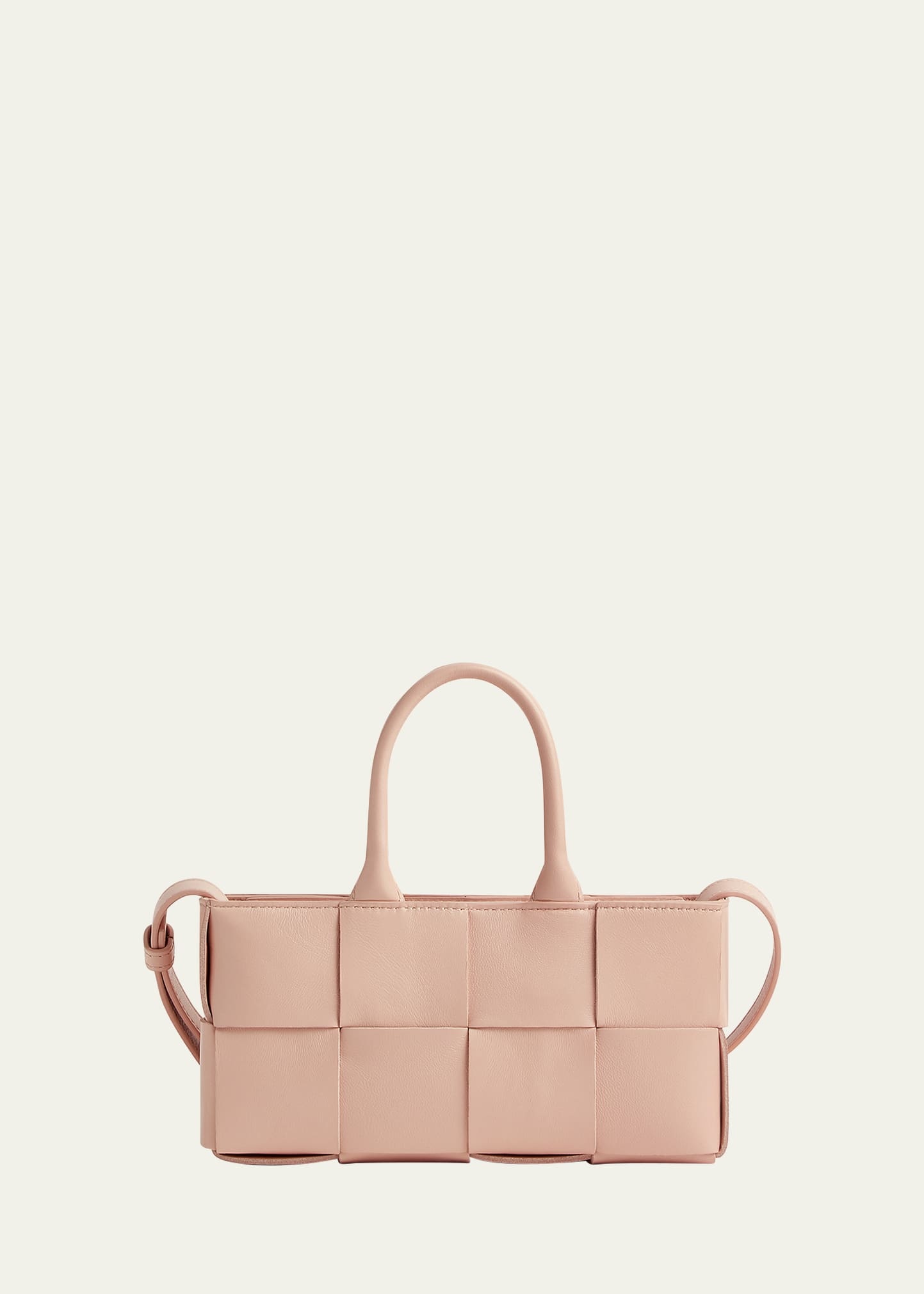 Arco Mini Intreccio East-West Tote Bag - 1